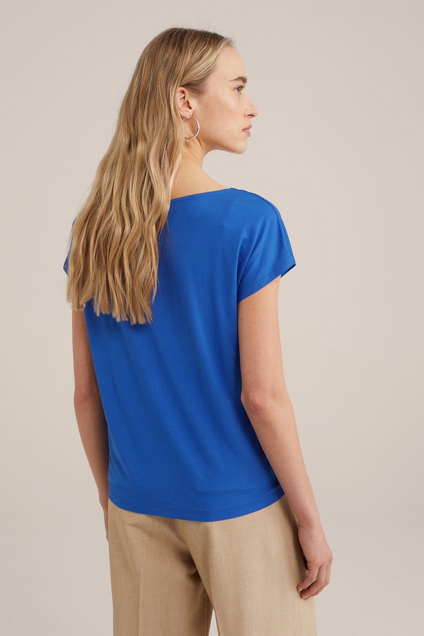 T-SHIRT COBALT BLUE 2