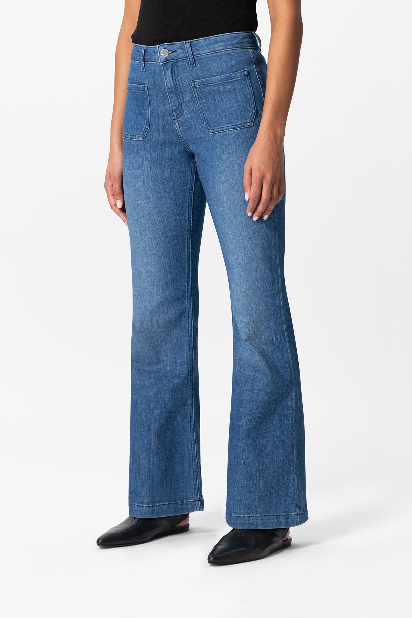 FLARED CHIQUE AUTHENTIC INDIGO 1