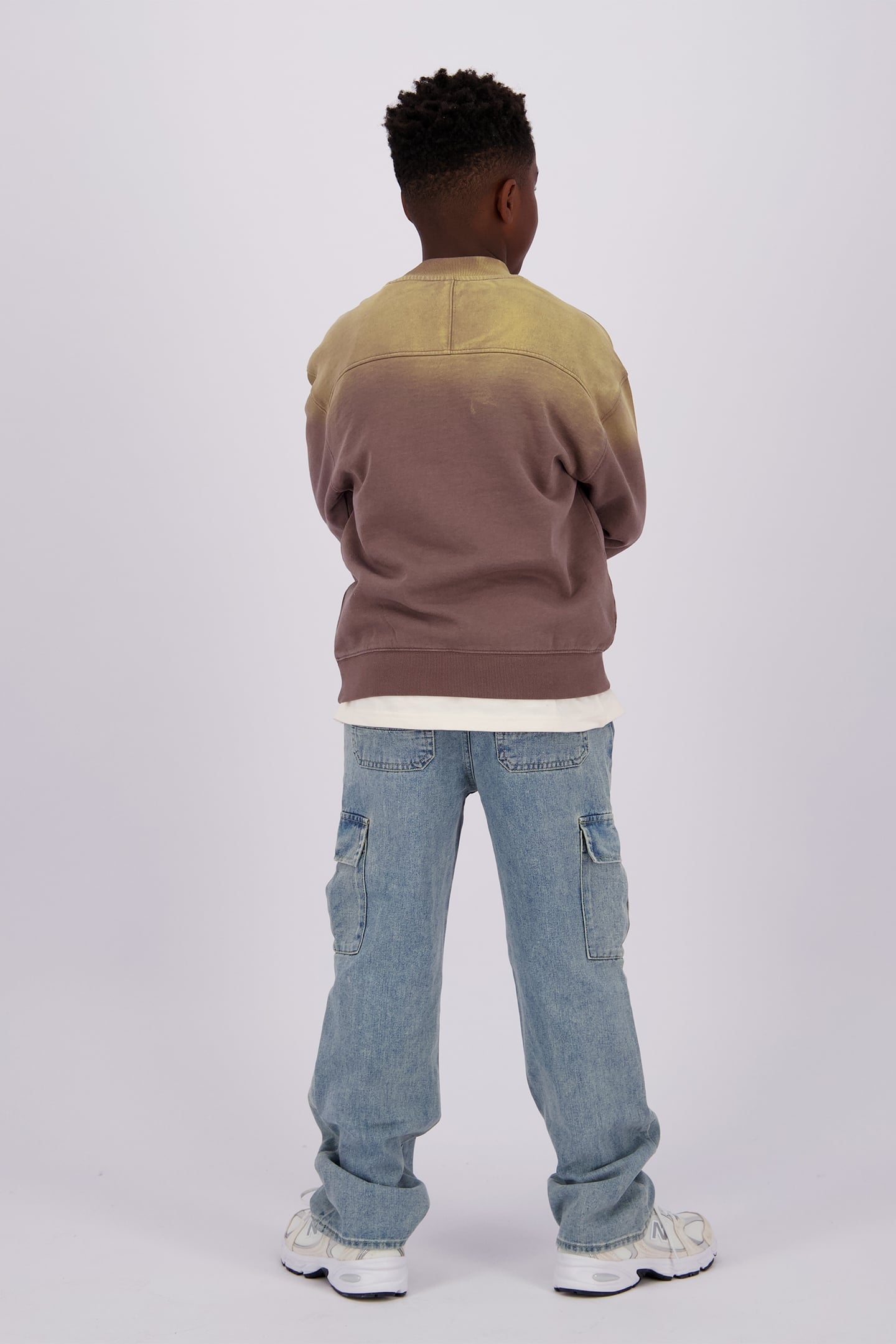 BOYS NEBRAS SWEATER MUTED PURPLE 2