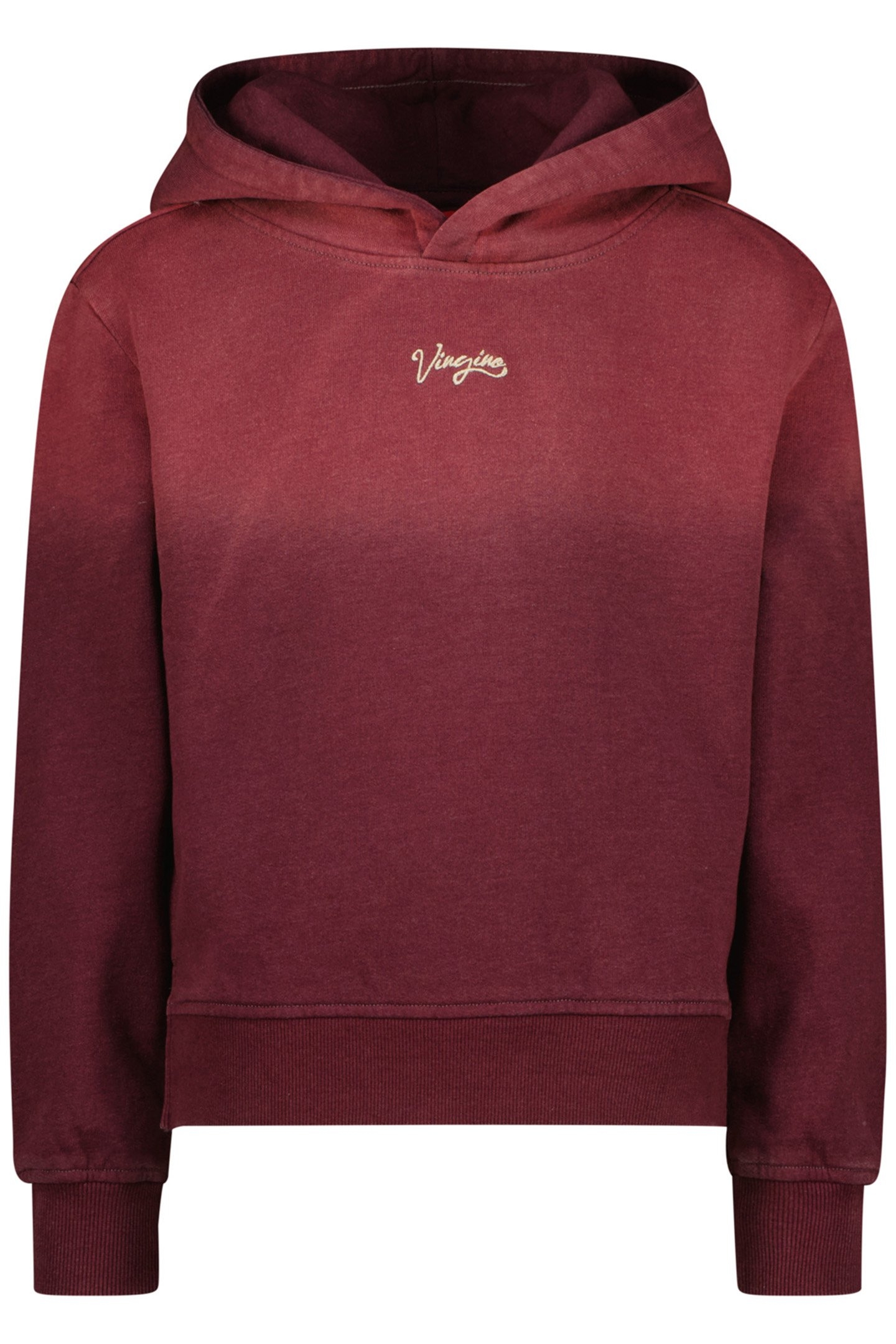 GIRLS NARINA HOODY RED WINE 3