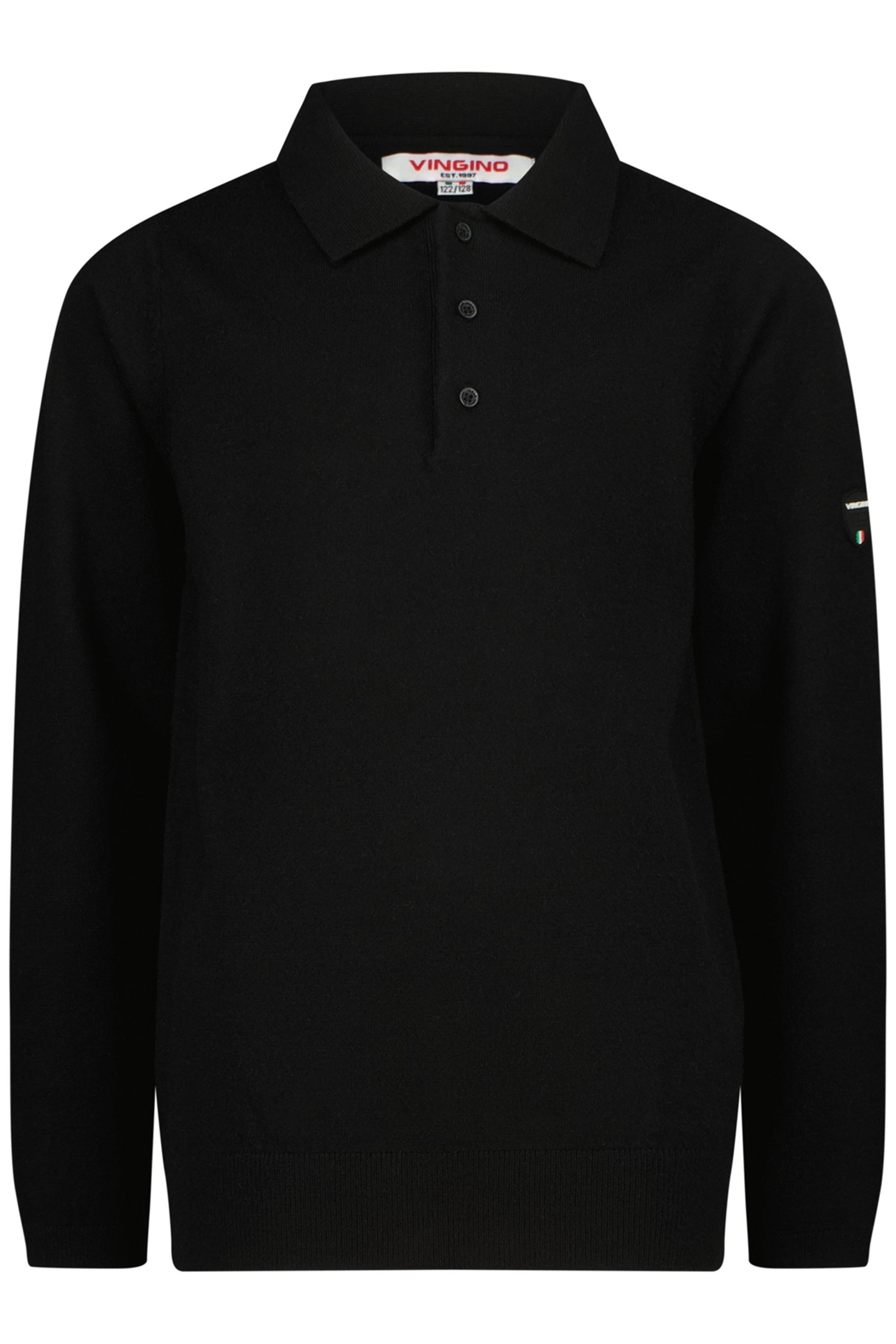 BOYS PER POLO / RUGBY DEEP BLACK 3