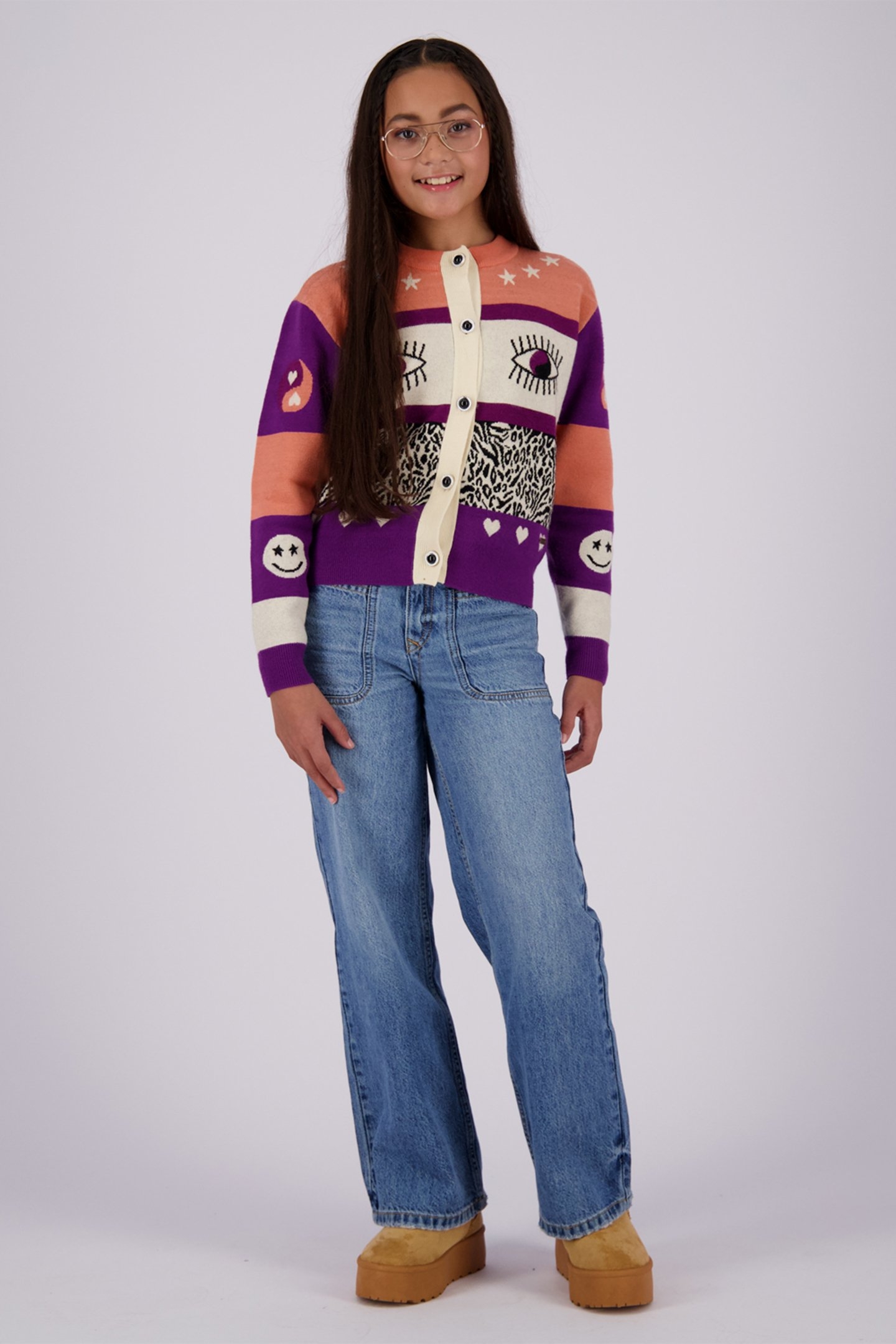 GIRLS MINDY VEST FRESH CORAL 5