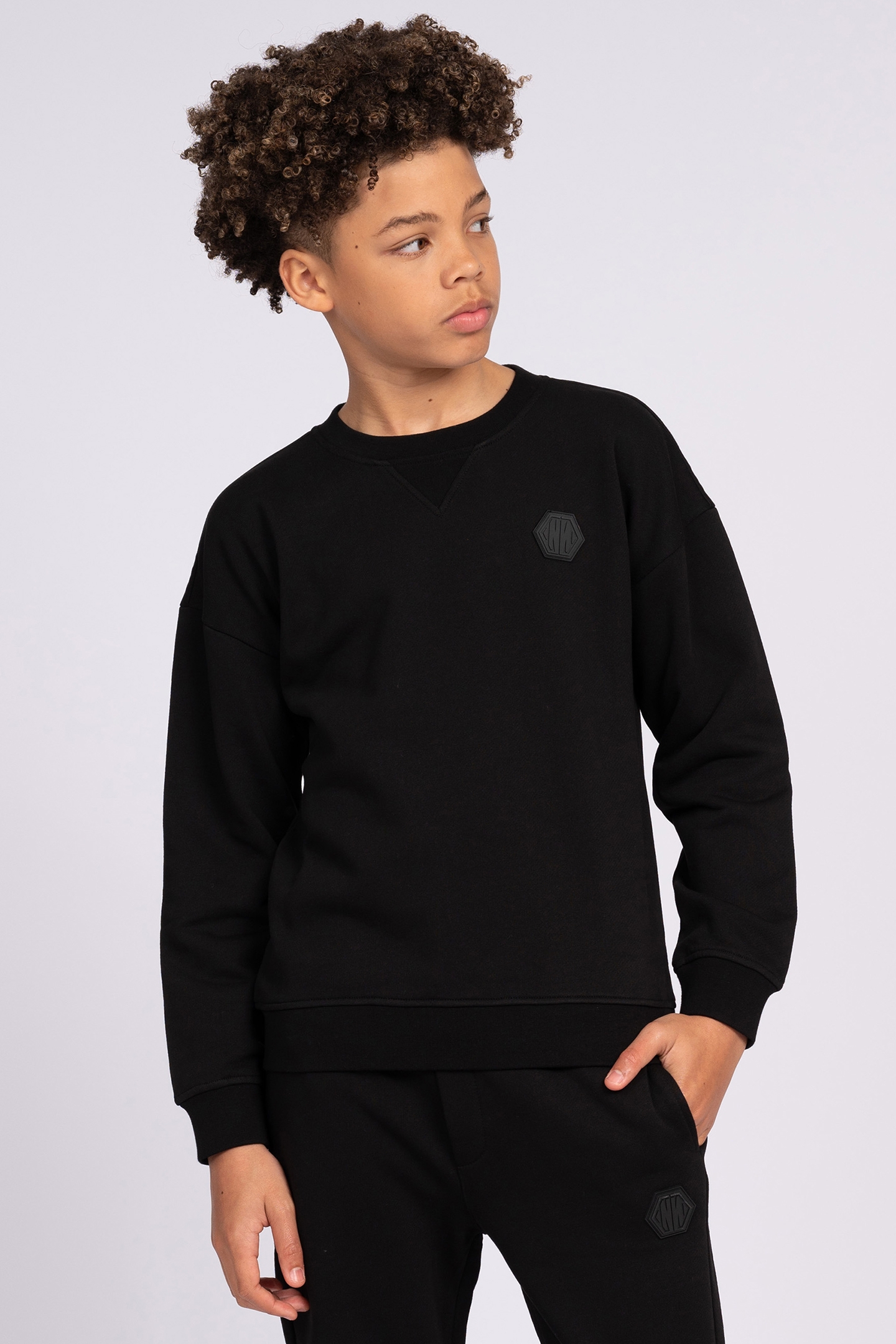 ICON SWEATSHIRT BLACK 1
