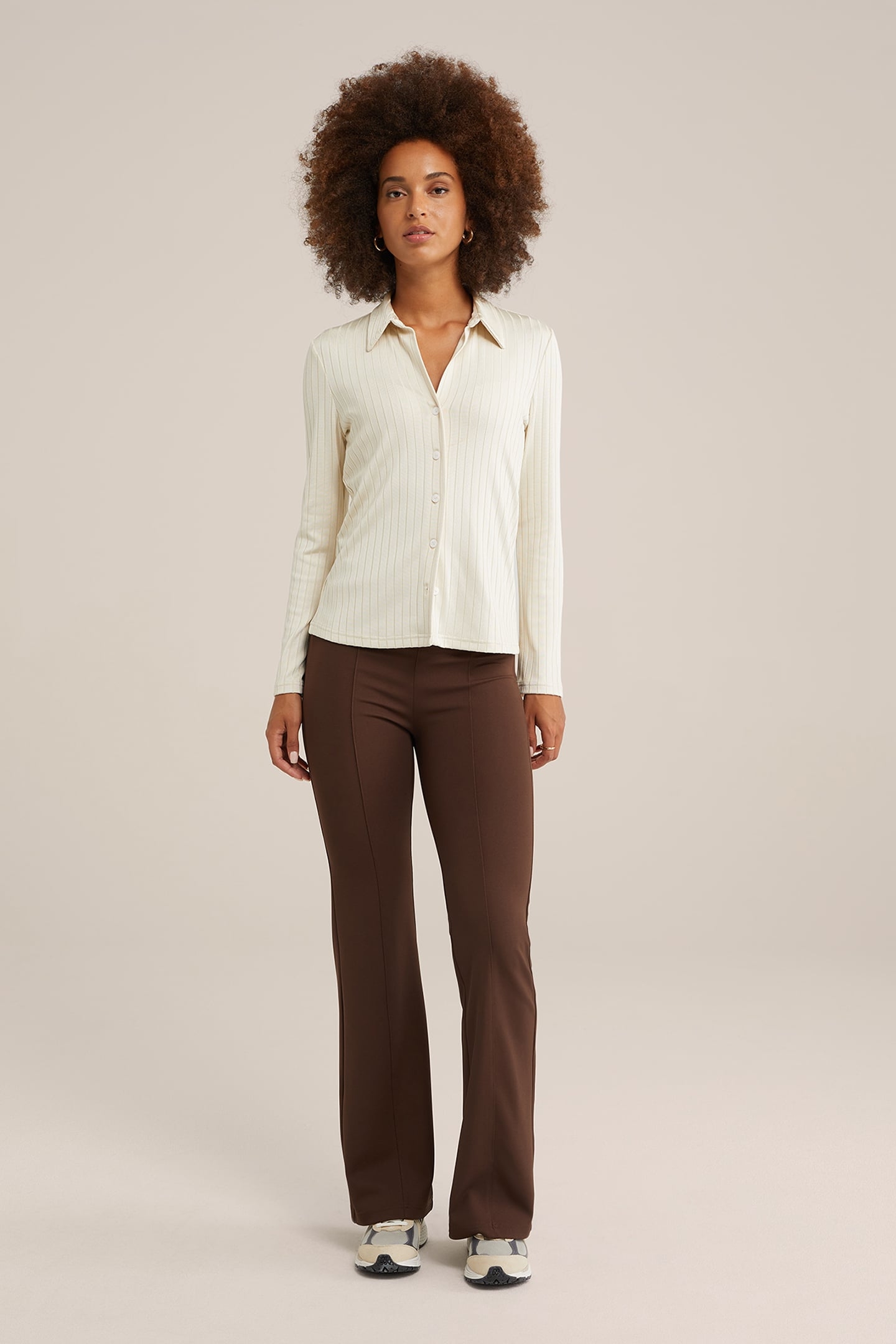 TROUSER DARK BROWN 3