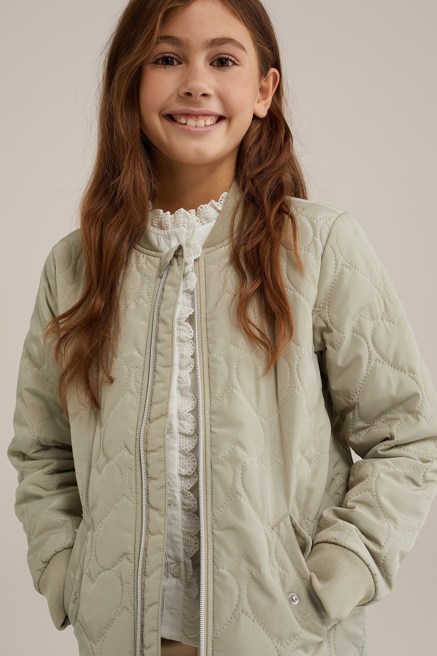 JACKET MIDLONG OLIVE GREEN 5