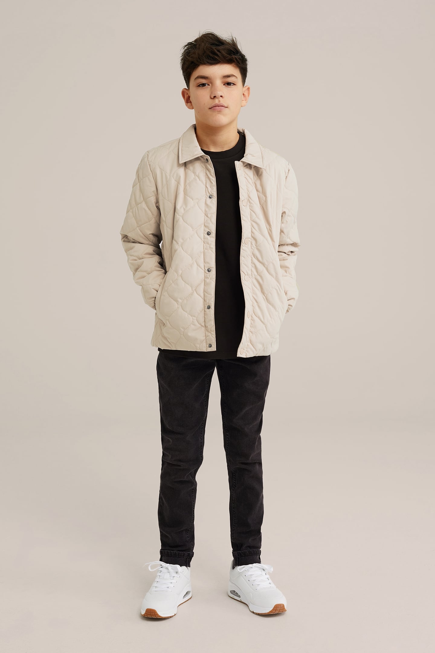 JACKET NORMAL LENGTH BEIGE 2