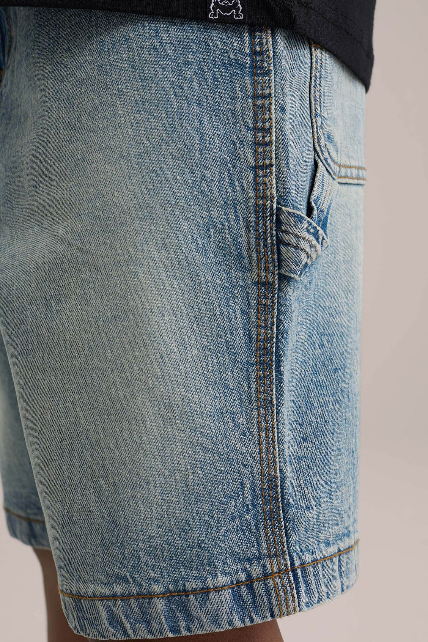 5-POCKET MID WAIST BLUE 5