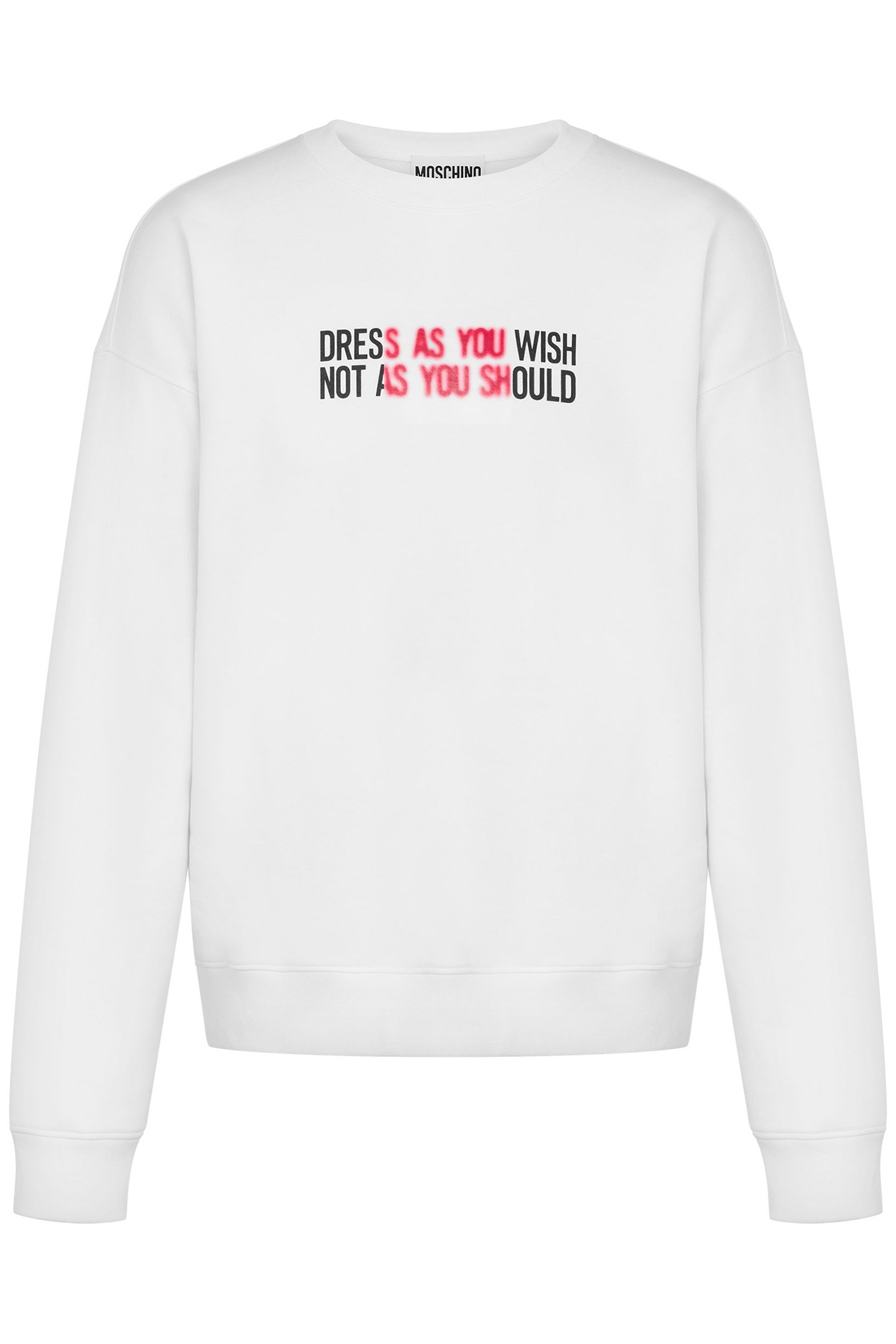 SWEATSHIRT WITH PRINT WHITE 3