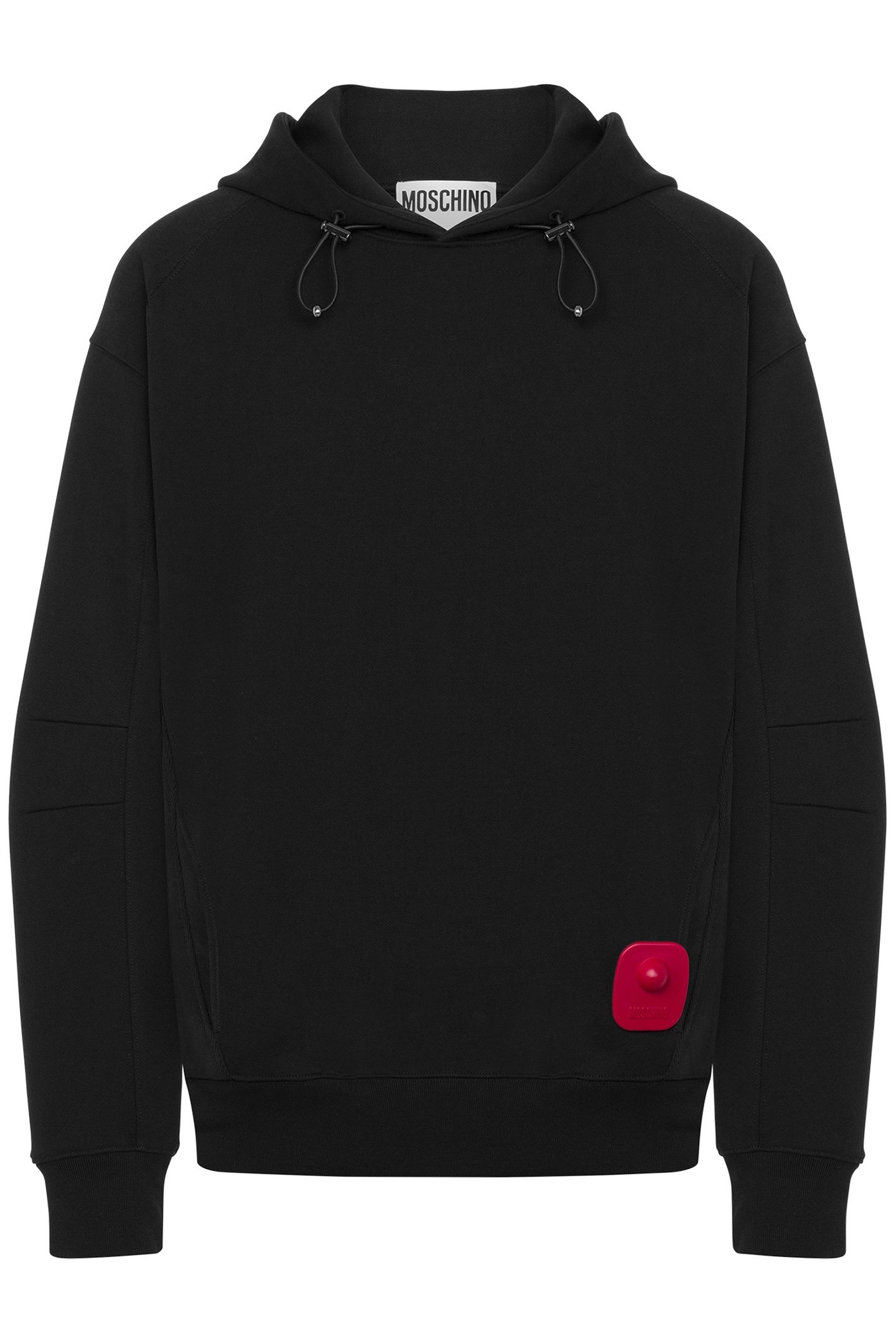 COTTON HOODIE SWEATSHIRT BLACK 3