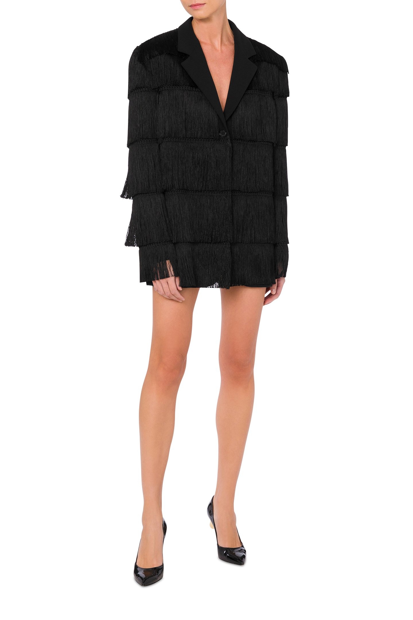 ARCHIVE CAPSULE CREPE JACKET BLACK 1