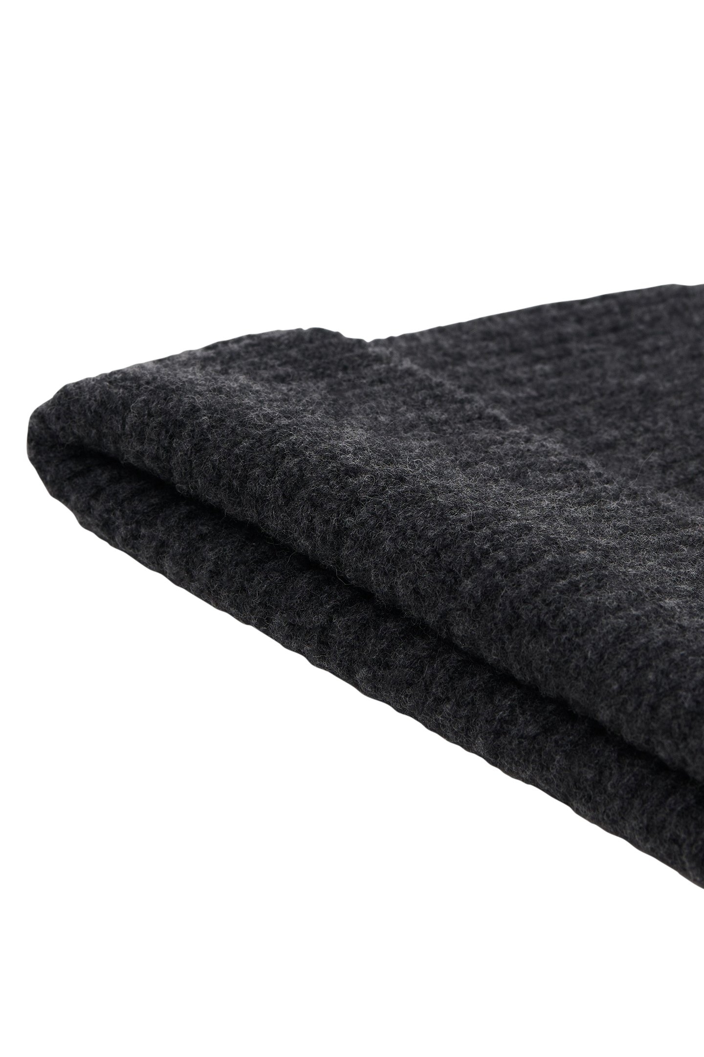ASPEN MERINO-CASHMERE BEANIE DARK GREY 3