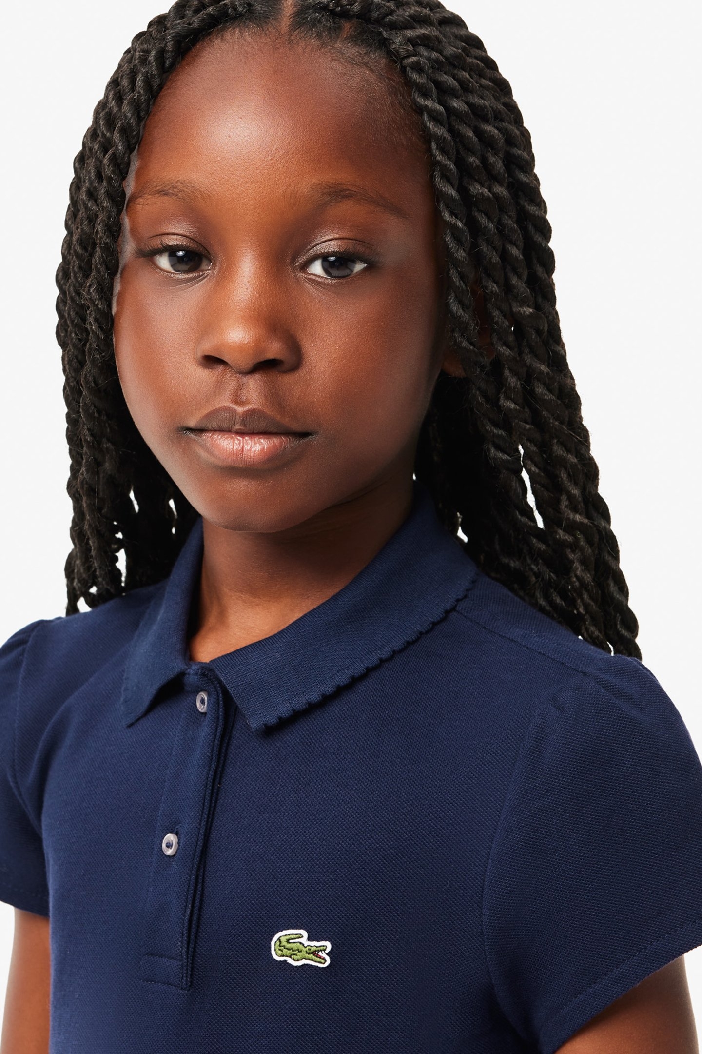 CHILDREN SHORTSLEEVE POLO NAVY BLUE 6