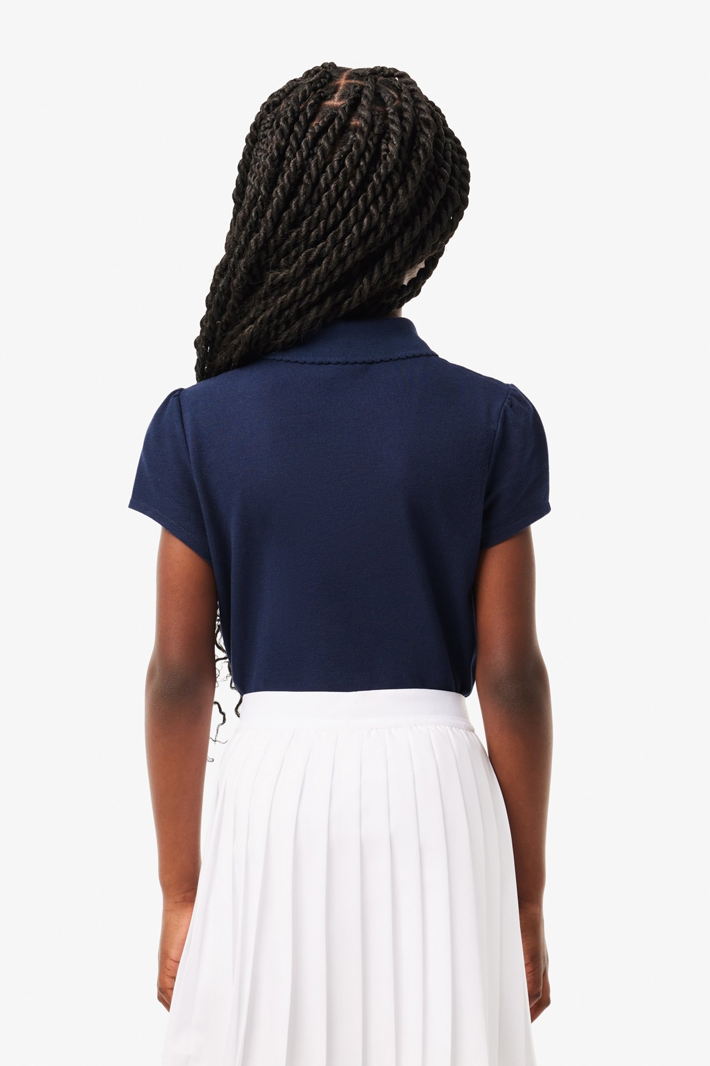 CHILDREN SHORTSLEEVE POLO NAVY BLUE 2