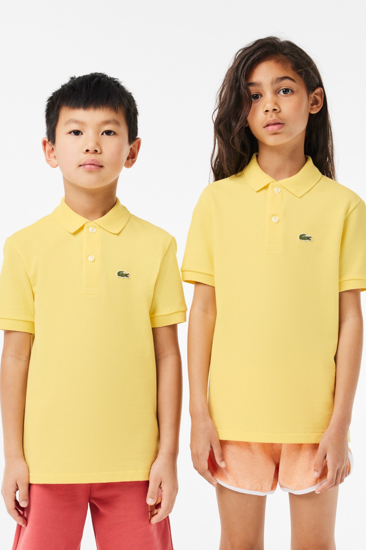CHILDREN SHORTSLEEVE BEST POLO YELLOW 4