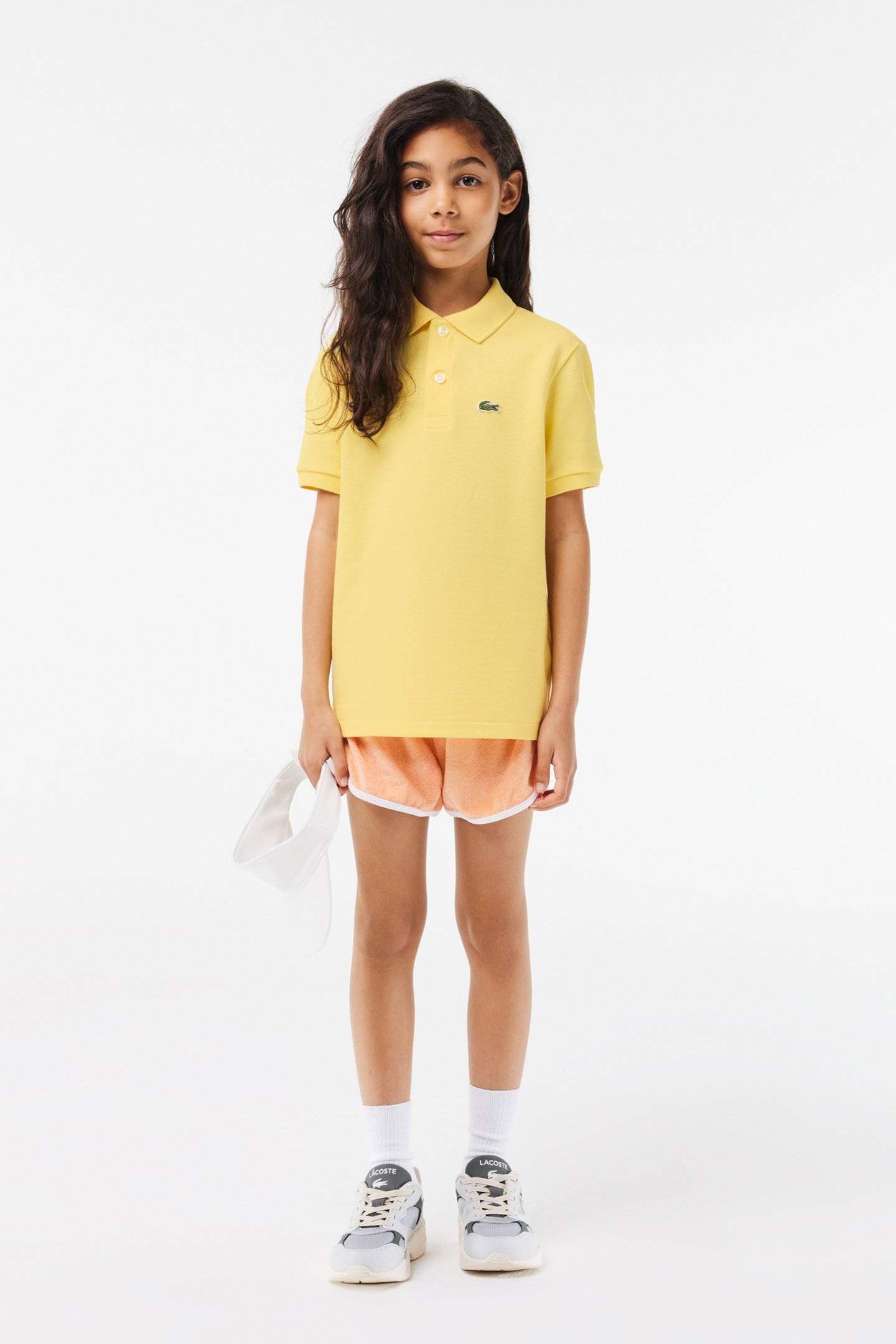 CHILDREN SHORTSLEEVE BEST POLO YELLOW 1