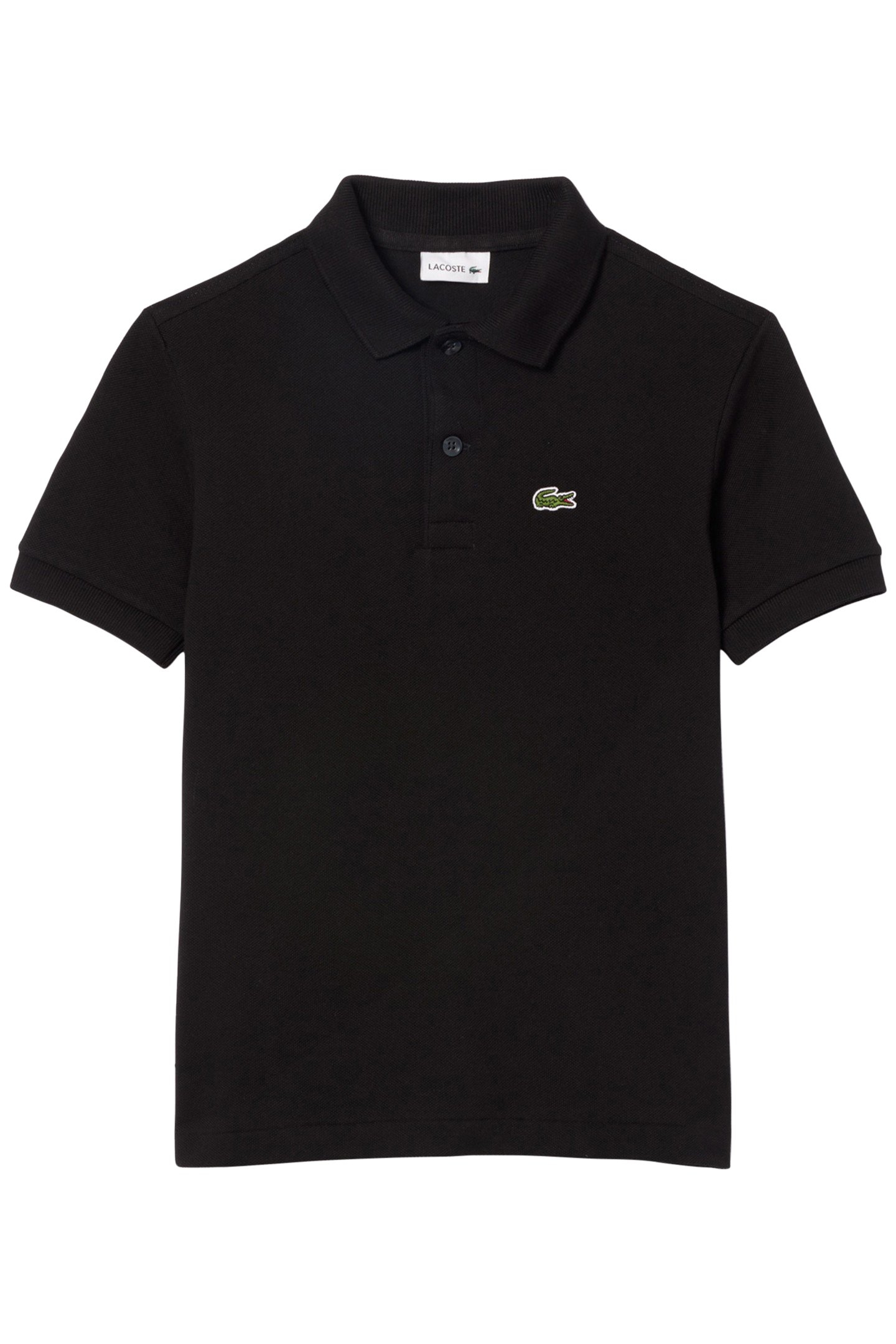 CHILDREN SHORTSLEEVE BEST POLO BLACK 1