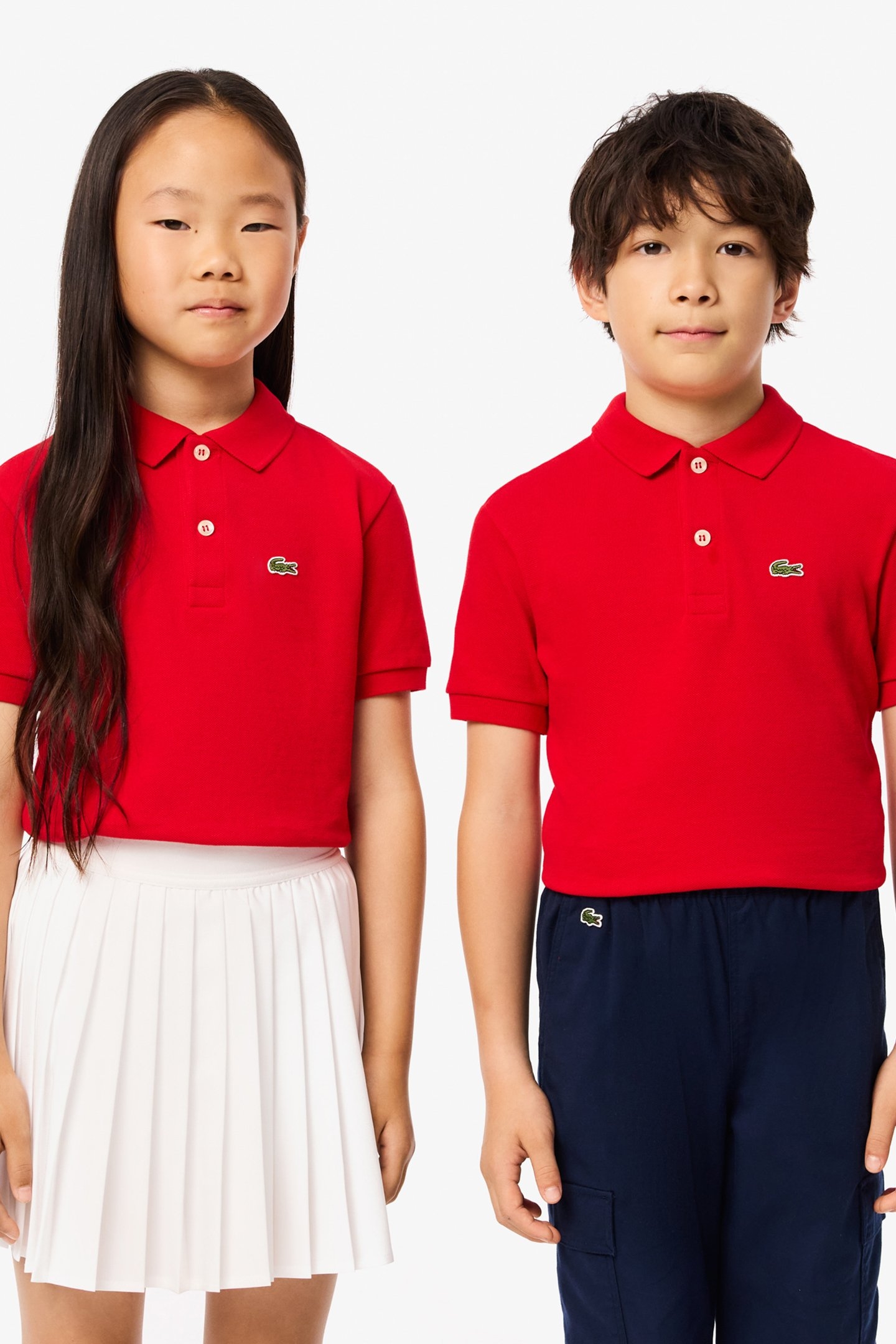 CHILDREN SHORTSLEEVE BEST POLO RED 3