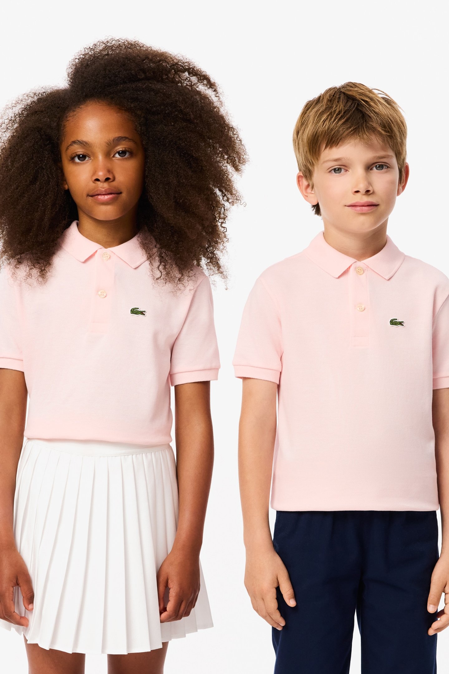 CHILDREN SHORTSLEEVE BEST POLO FLAMINGO 3