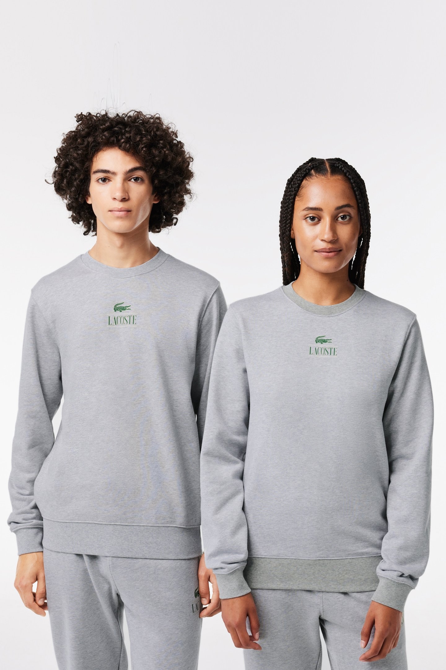 SWEATSHIRT SILVER CHINE 1