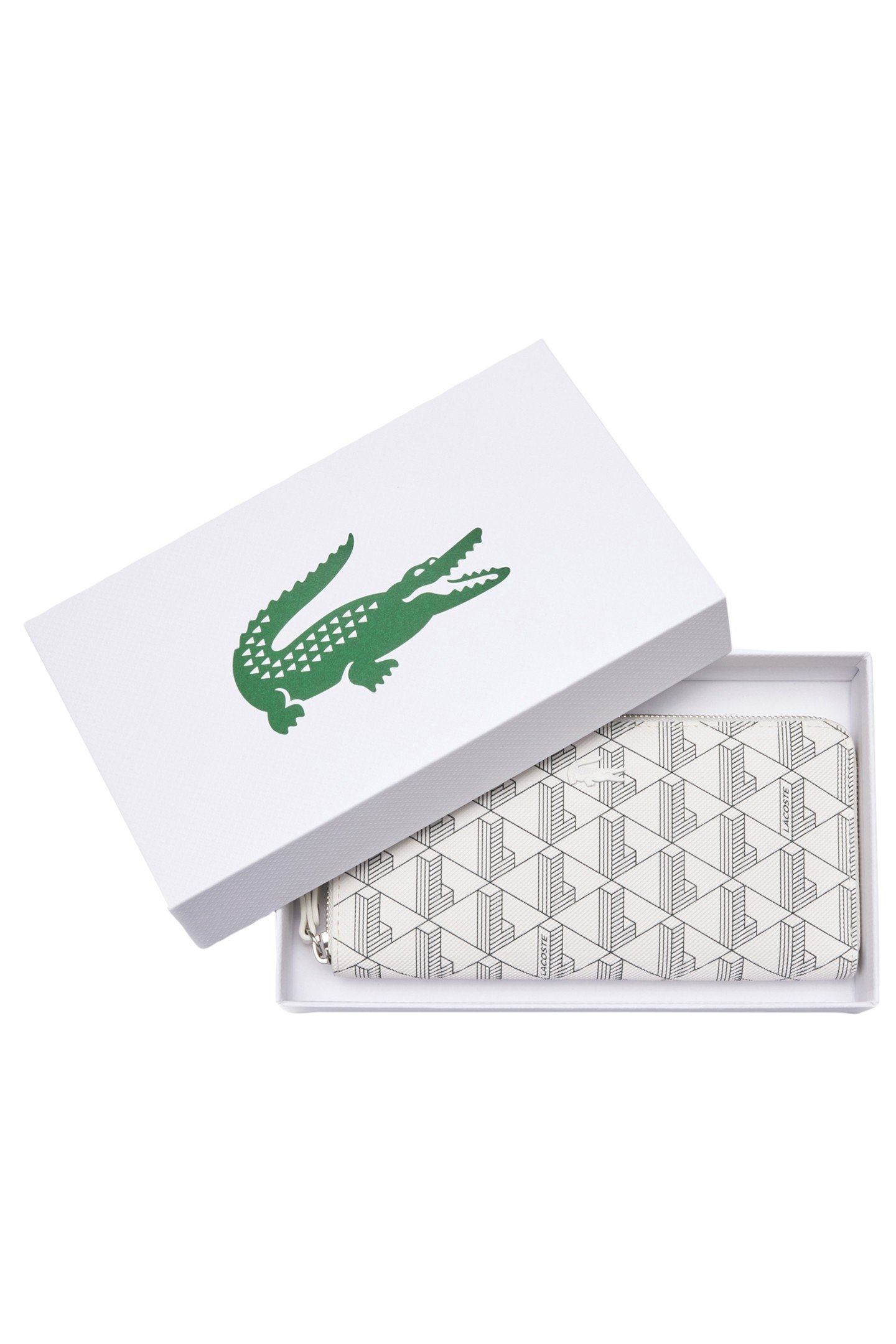 ZIP WALLET MONO FARINE ABIMES 3