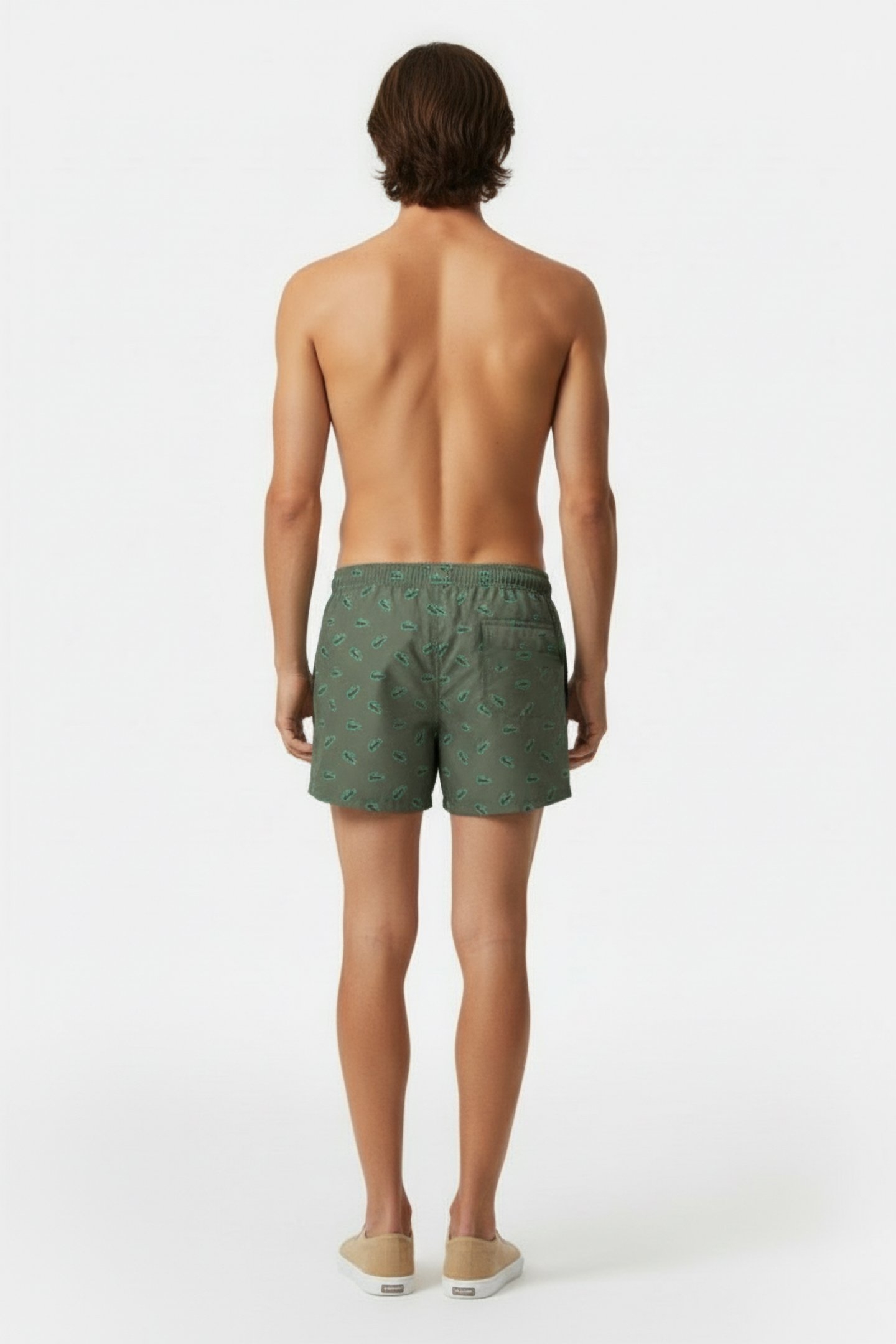 SWIMMING TRUNKS KHAKI/MULTICO 2