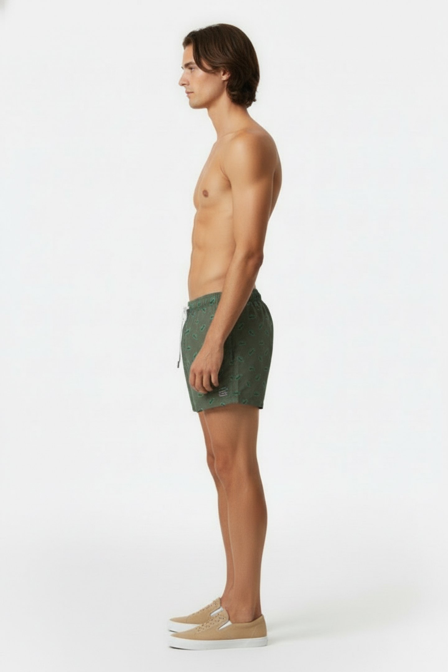 SWIMMING TRUNKS KHAKI/MULTICO 3