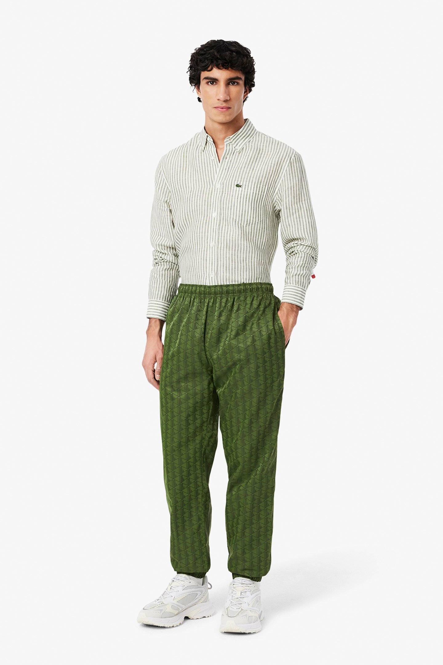 TRACKSUIT TROUSERS GREEN 2