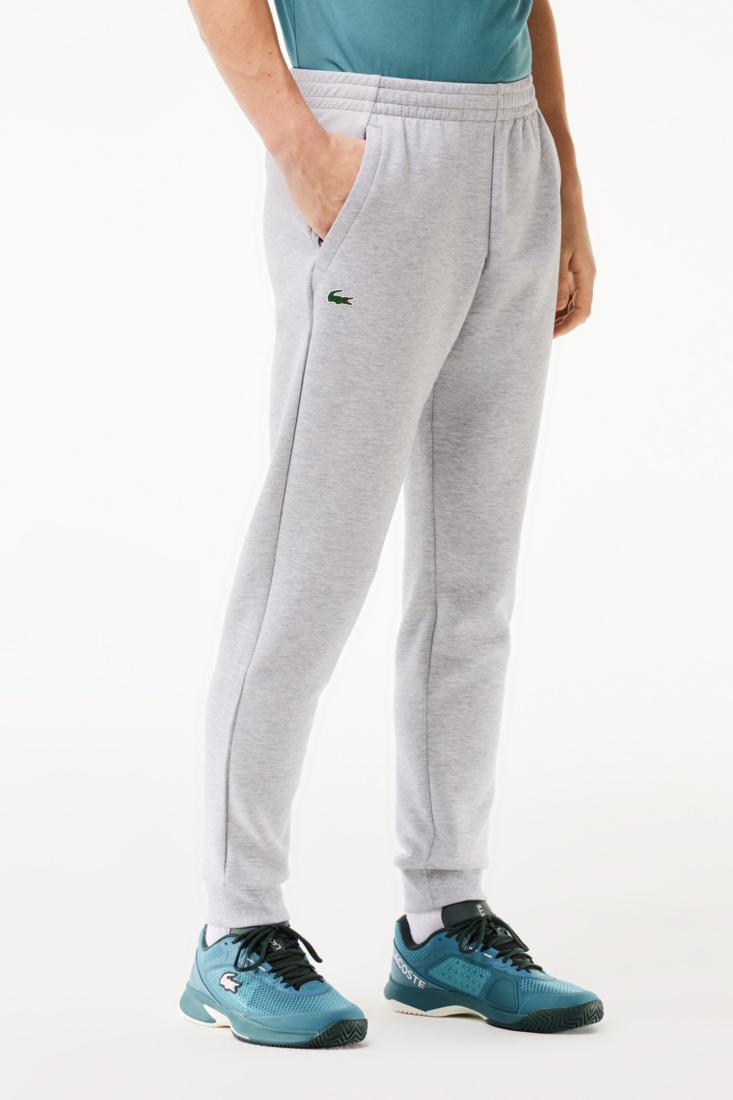 TRACKSUIT TROUSERS SILVER CHINE/ELEPHANT GREY 5