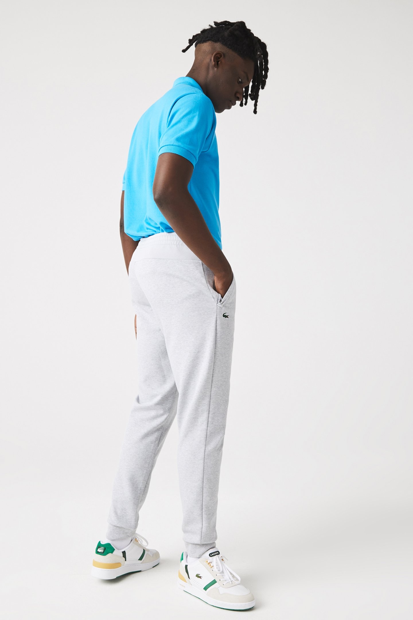 TRACKSUIT TROUSERS SILVER CHINE/ELEPHANT GREY 6