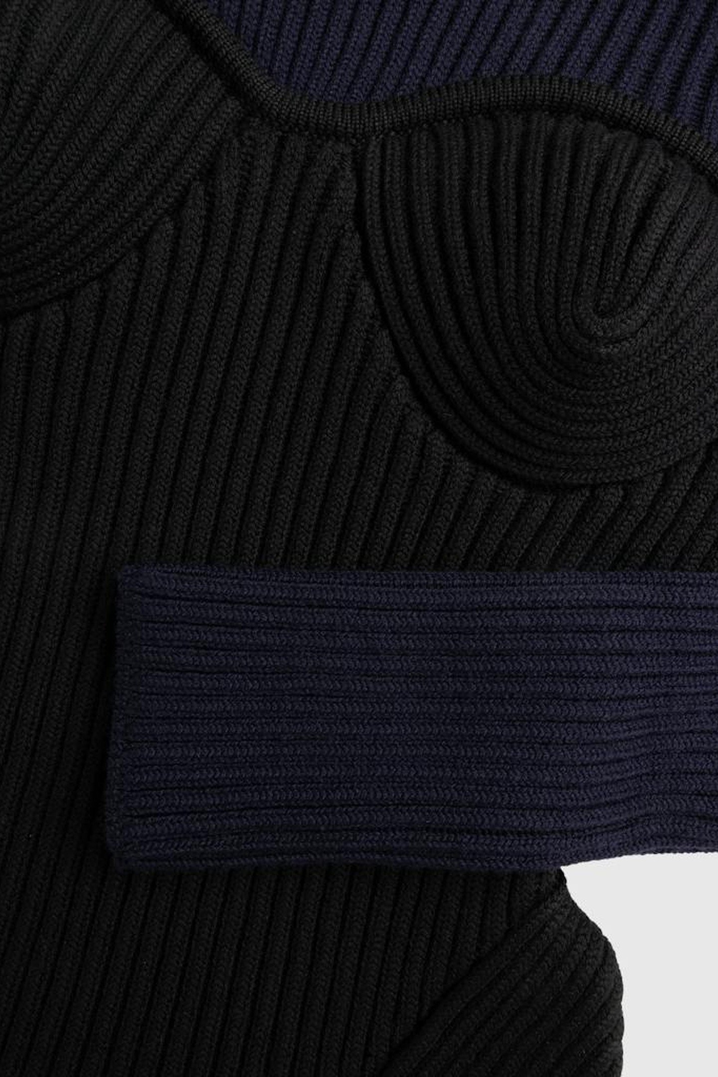 JEAN PAUL GAULTIER – CORSET TURTLENECK BLUE 5