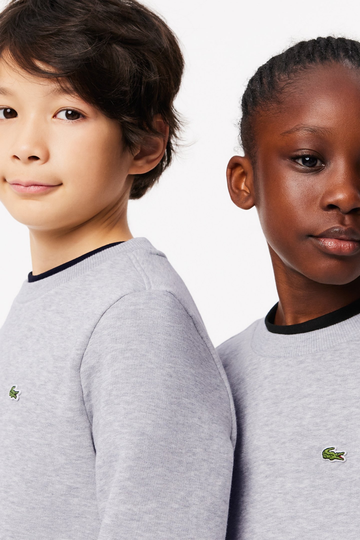 CHILDREN SWEATSHIRT SILVER CHINE 6