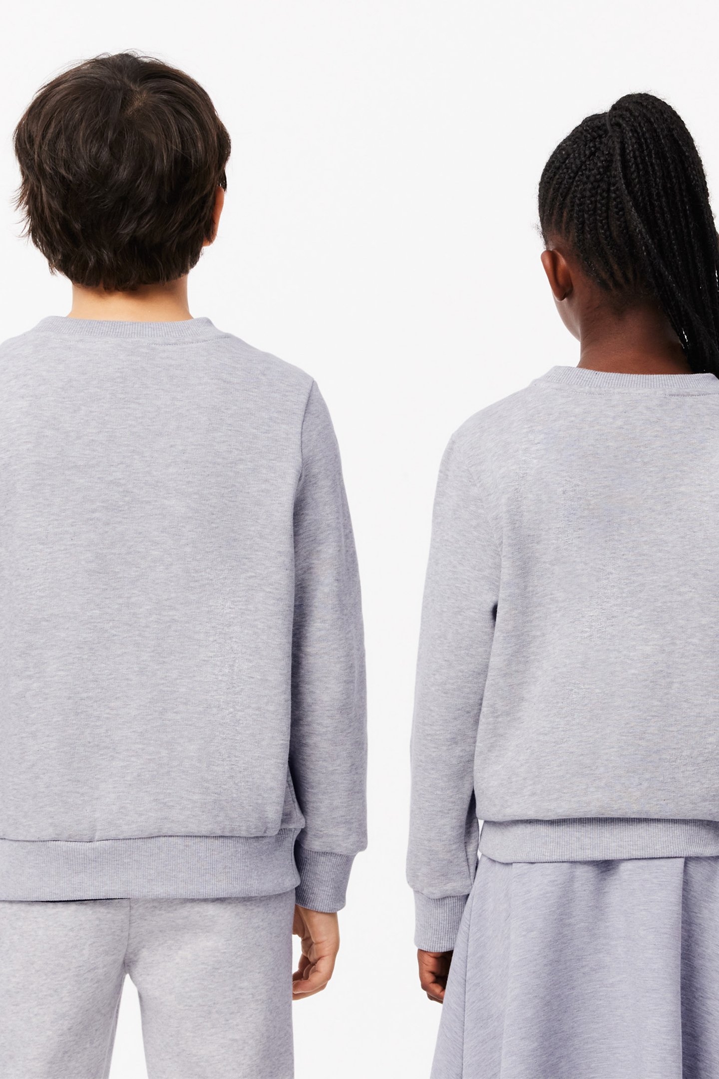 CHILDREN SWEATSHIRT SILVER CHINE 4