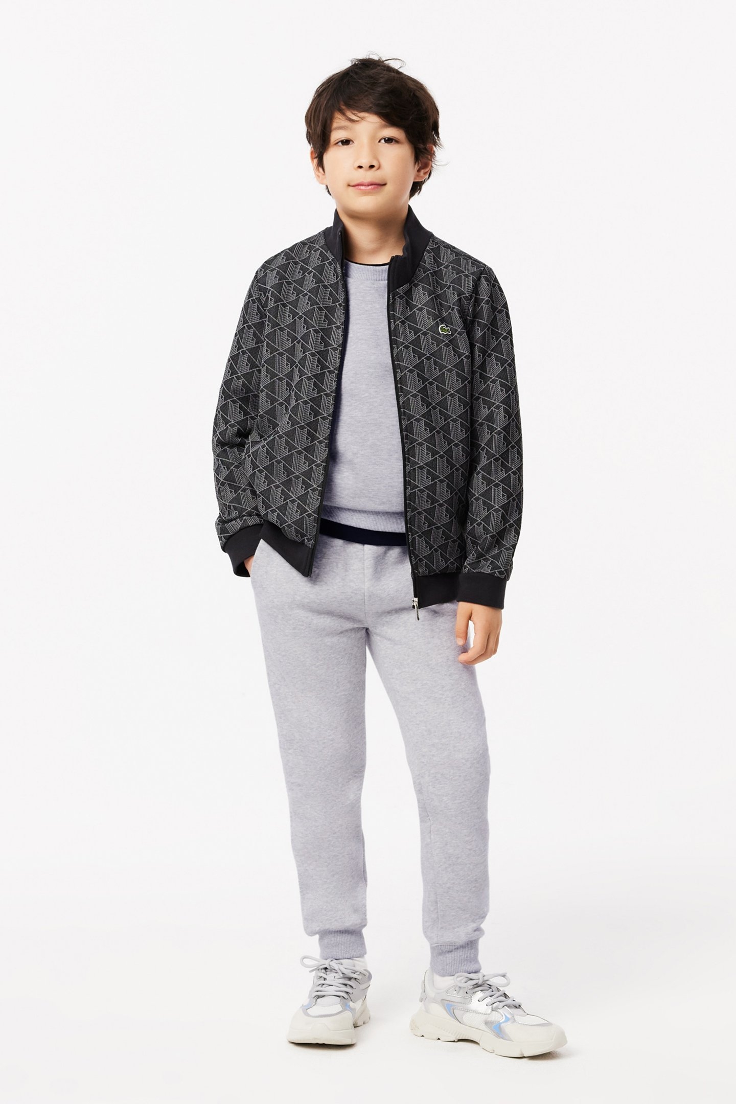 CHILDREN SWEATSHIRT SILVER CHINE 5