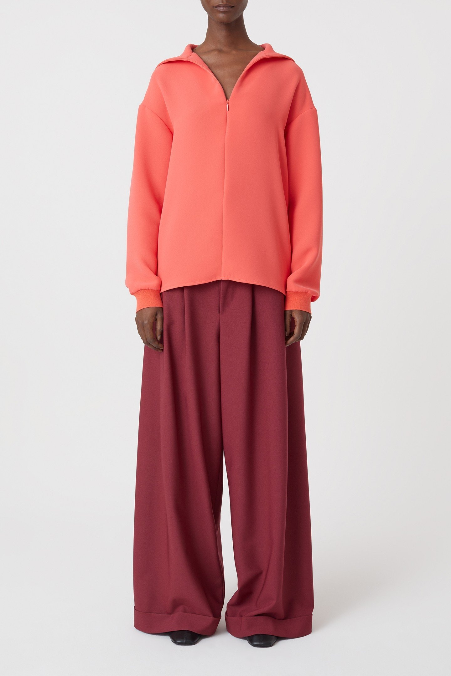 TRACK SUIT SHIRT & BLOUSES VIBRANT RED 1