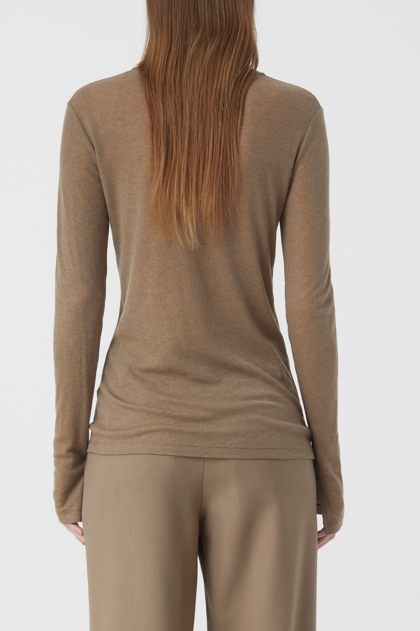 CREW NECK LONGSLEEVE T-SHIRTS OLD PINE 3