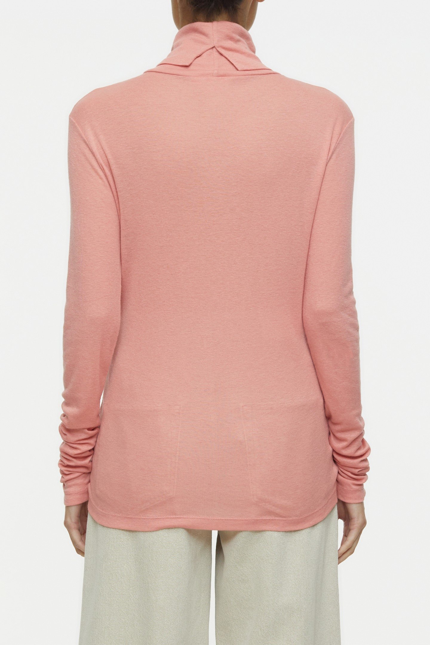 TURTLE NECK LONGSLEEVE T-SHIRTS ROSE DUST 2