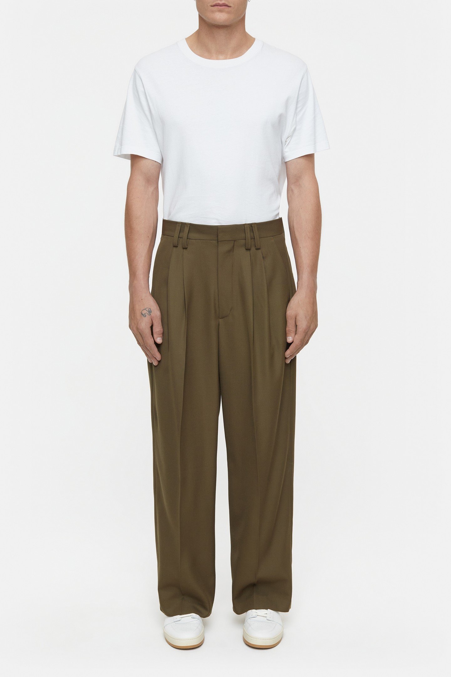 HOBART WIDE PANTS TEAK WOOD 7