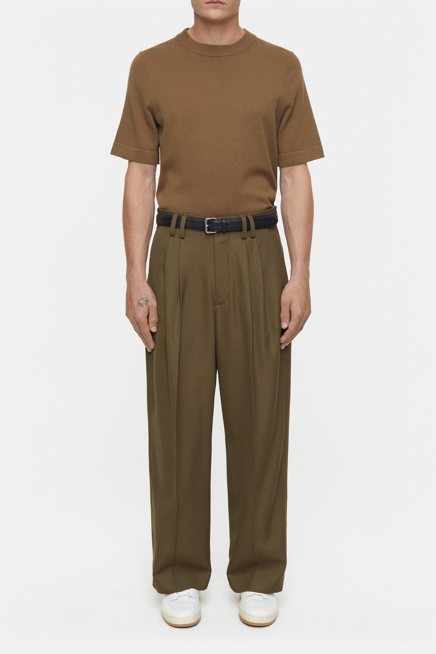 HOBART WIDE PANTS TEAK WOOD 8