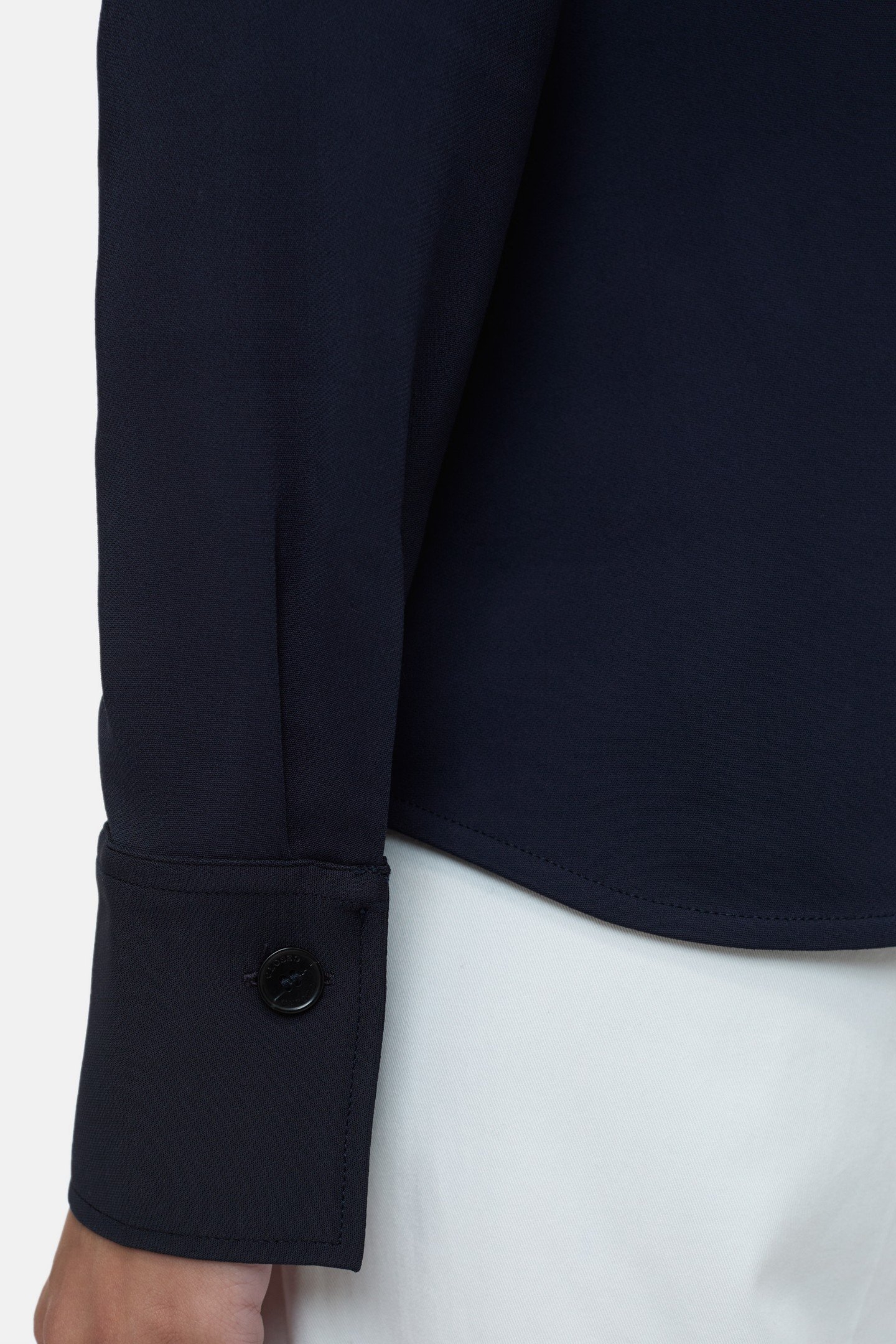 SLIM BLOUSE SHIRT DARK NIGHT 4