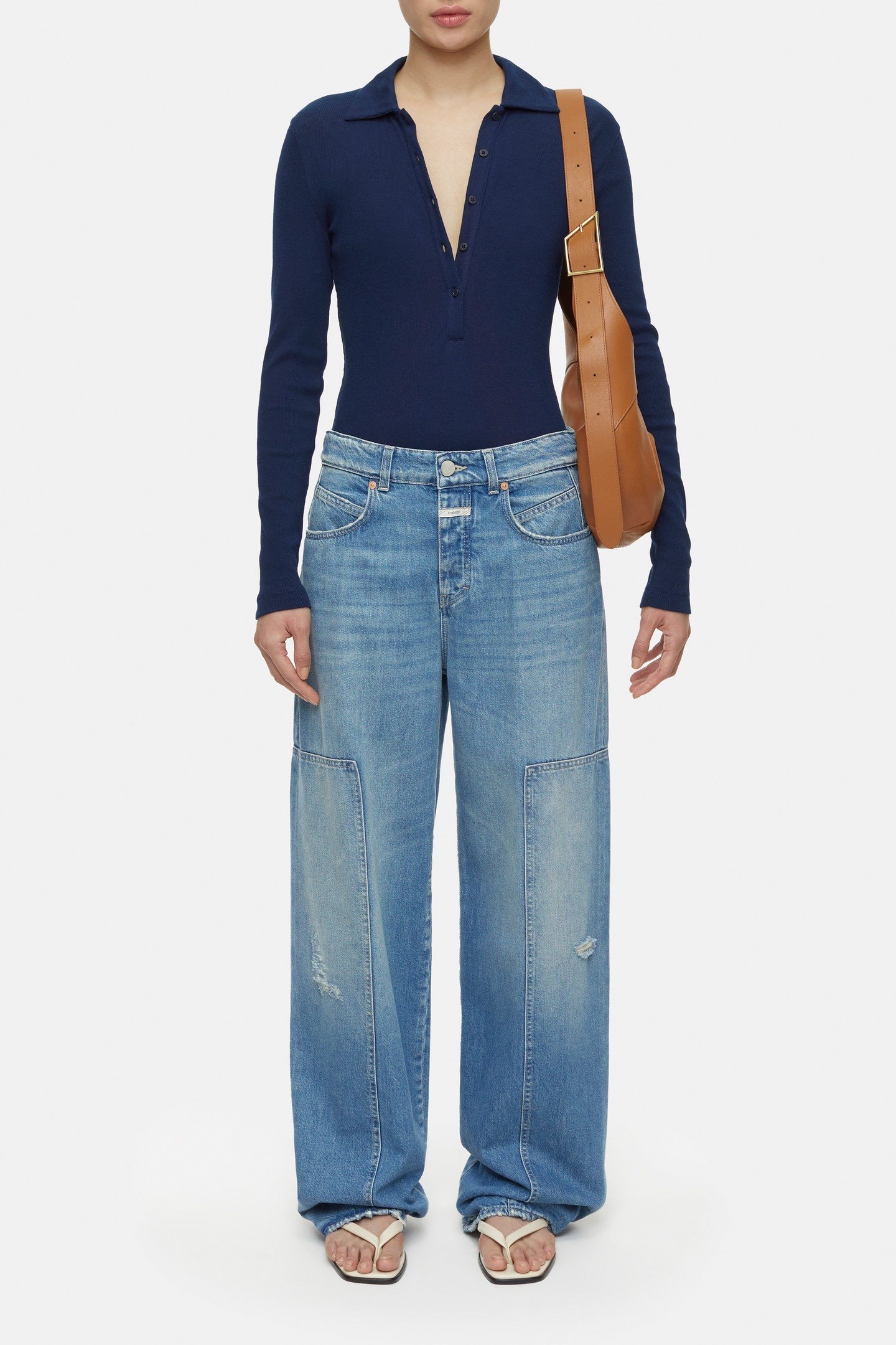 POLO LONGSLEEVE T-SHIRTS SPACE BLUE 2