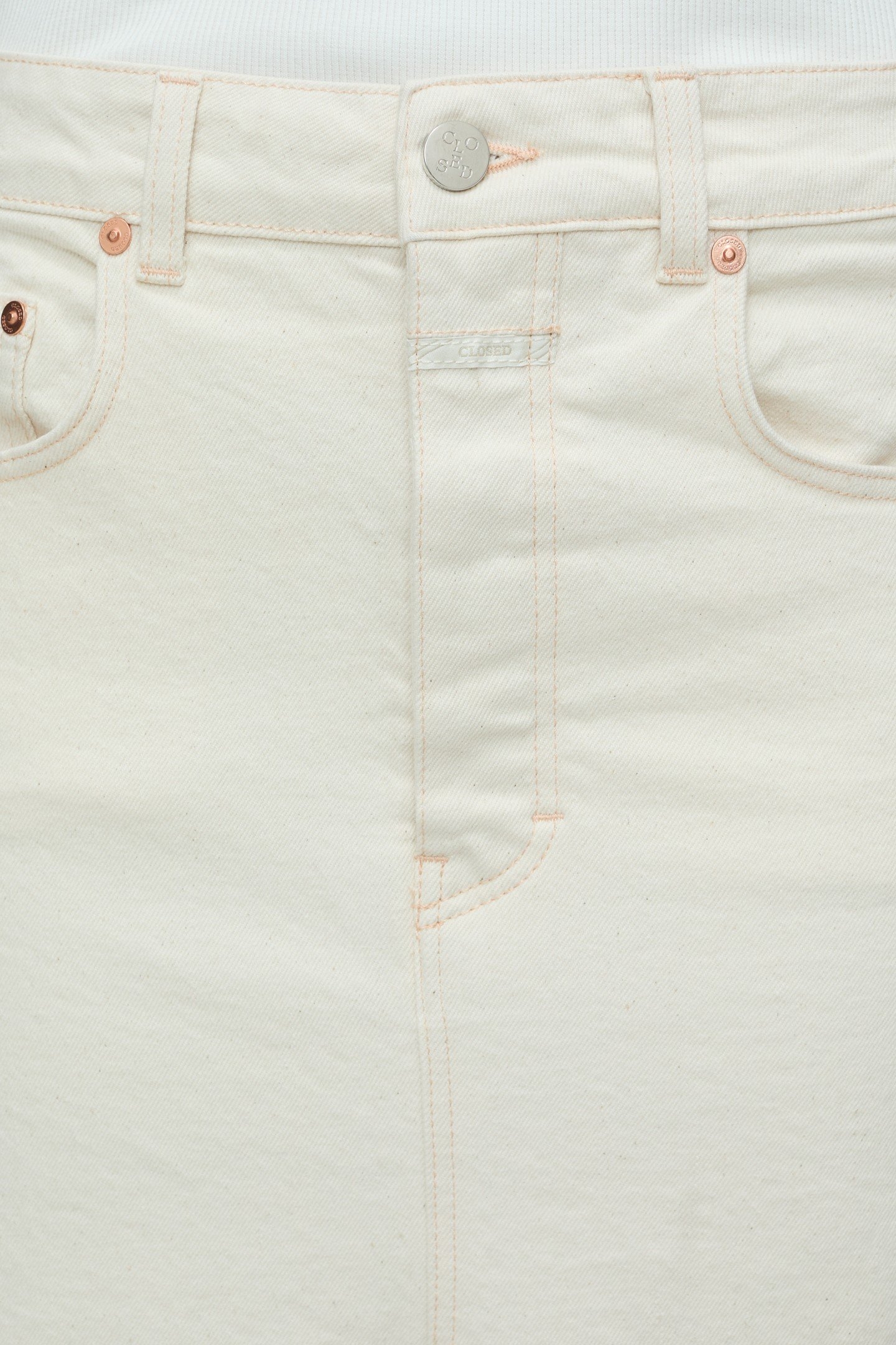 LOW WAIST SKIRT IVORY 5