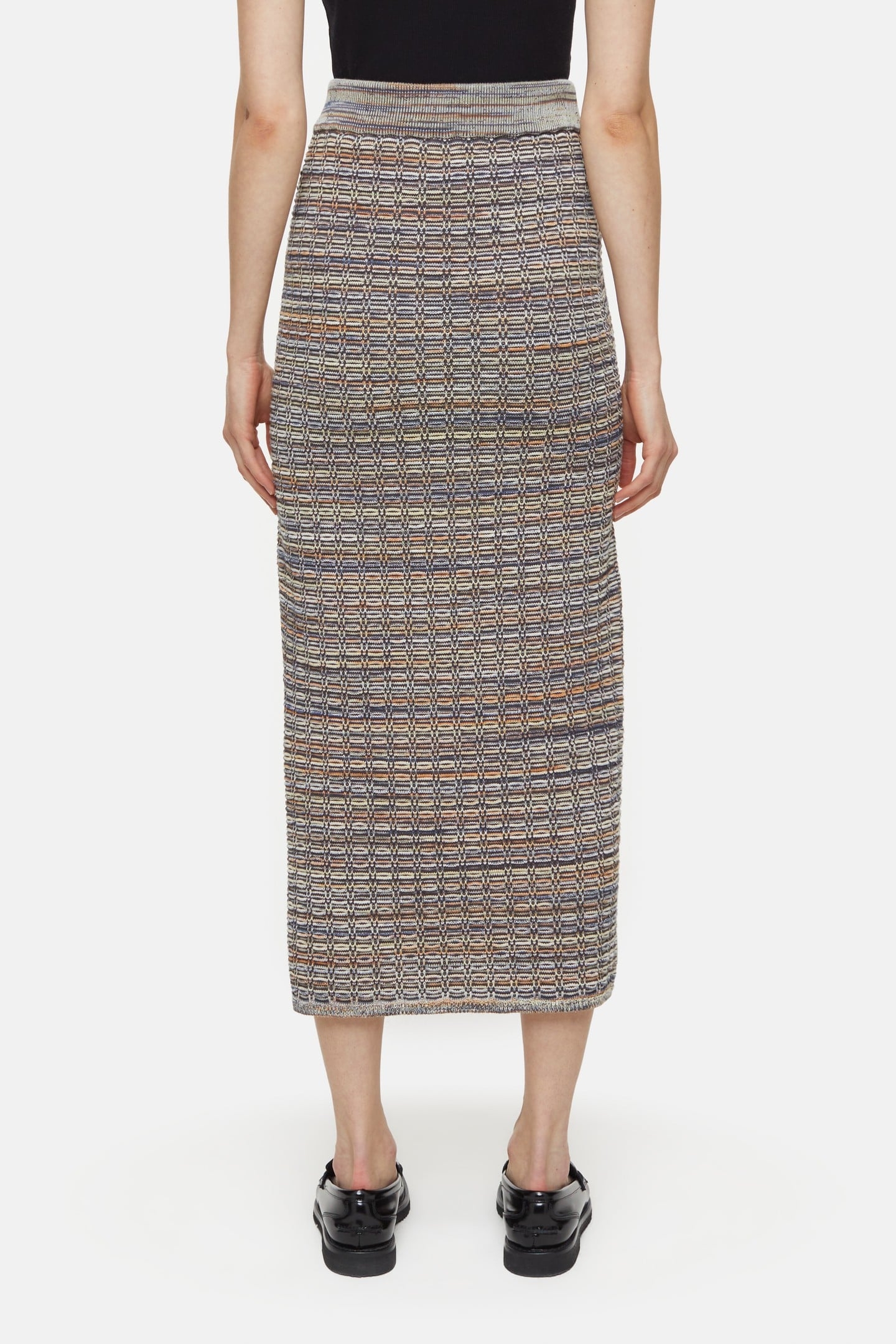 SLIM TUBE SKIRT HERITAGE GREY 4