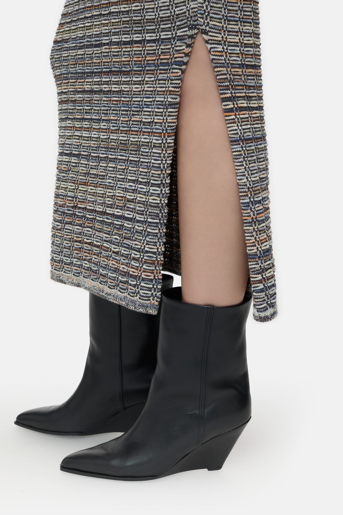 SLIM TUBE SKIRT HERITAGE GREY 8