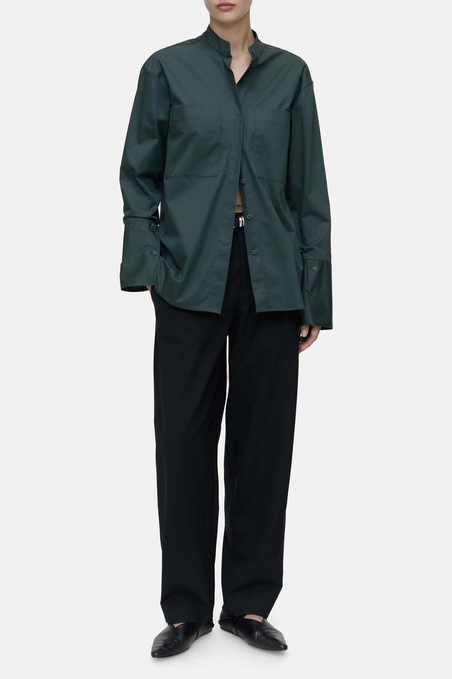 TWO POCKET SHIRT & BLOUSES PINI GREEN 1