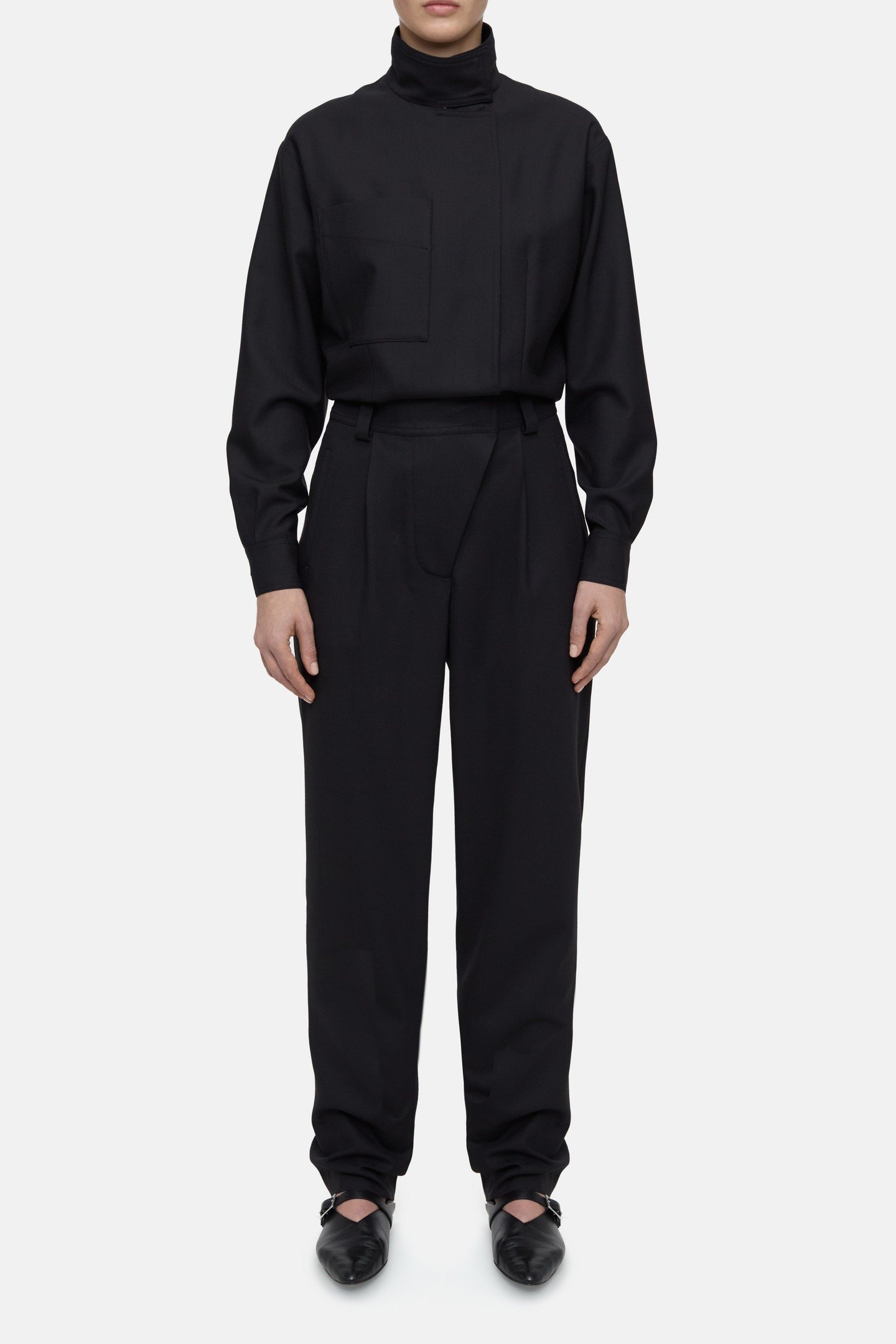 OVERALL PANTS BLACK 2