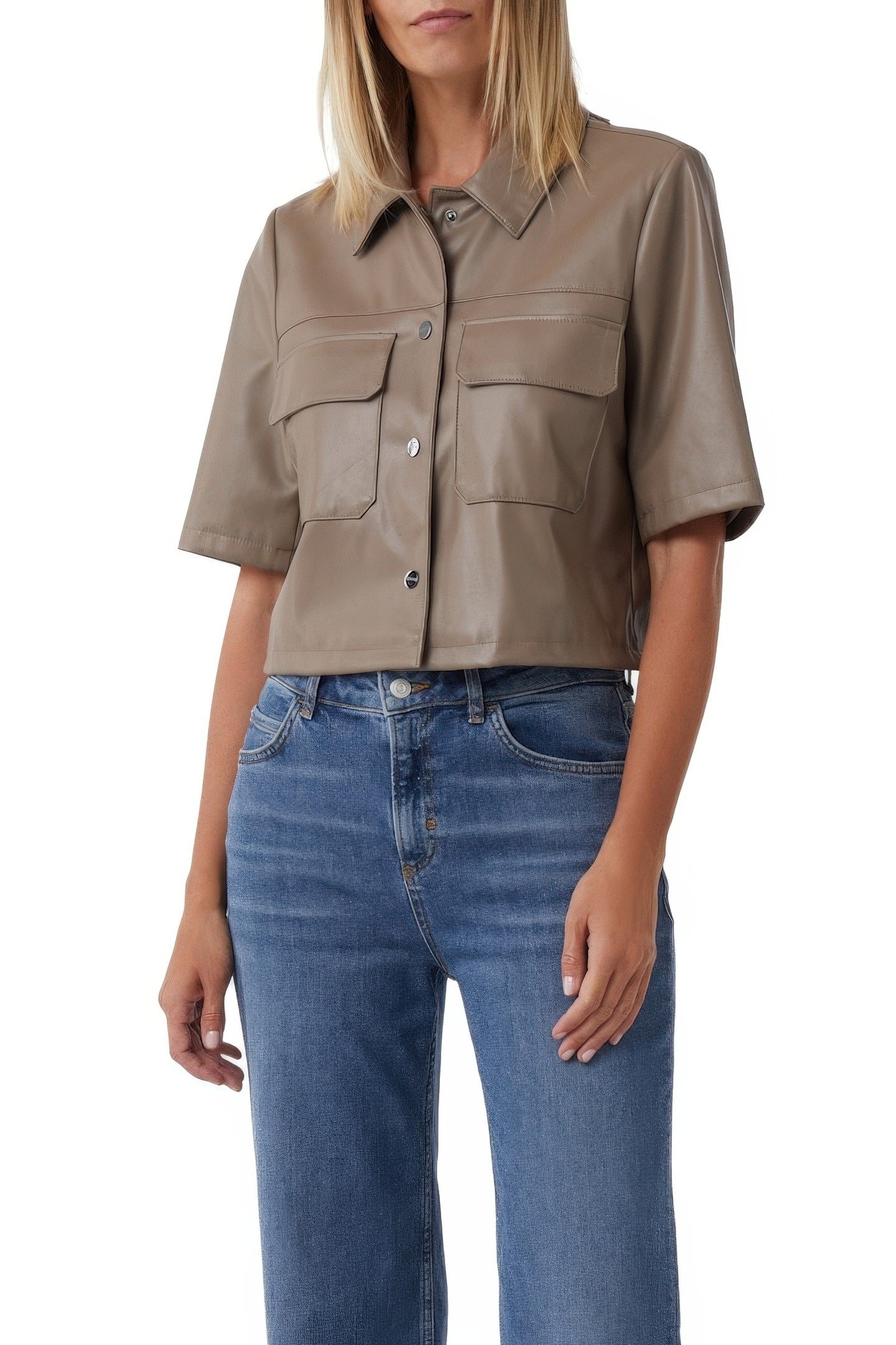 JACKEN INDOOR TAUPE PU 1