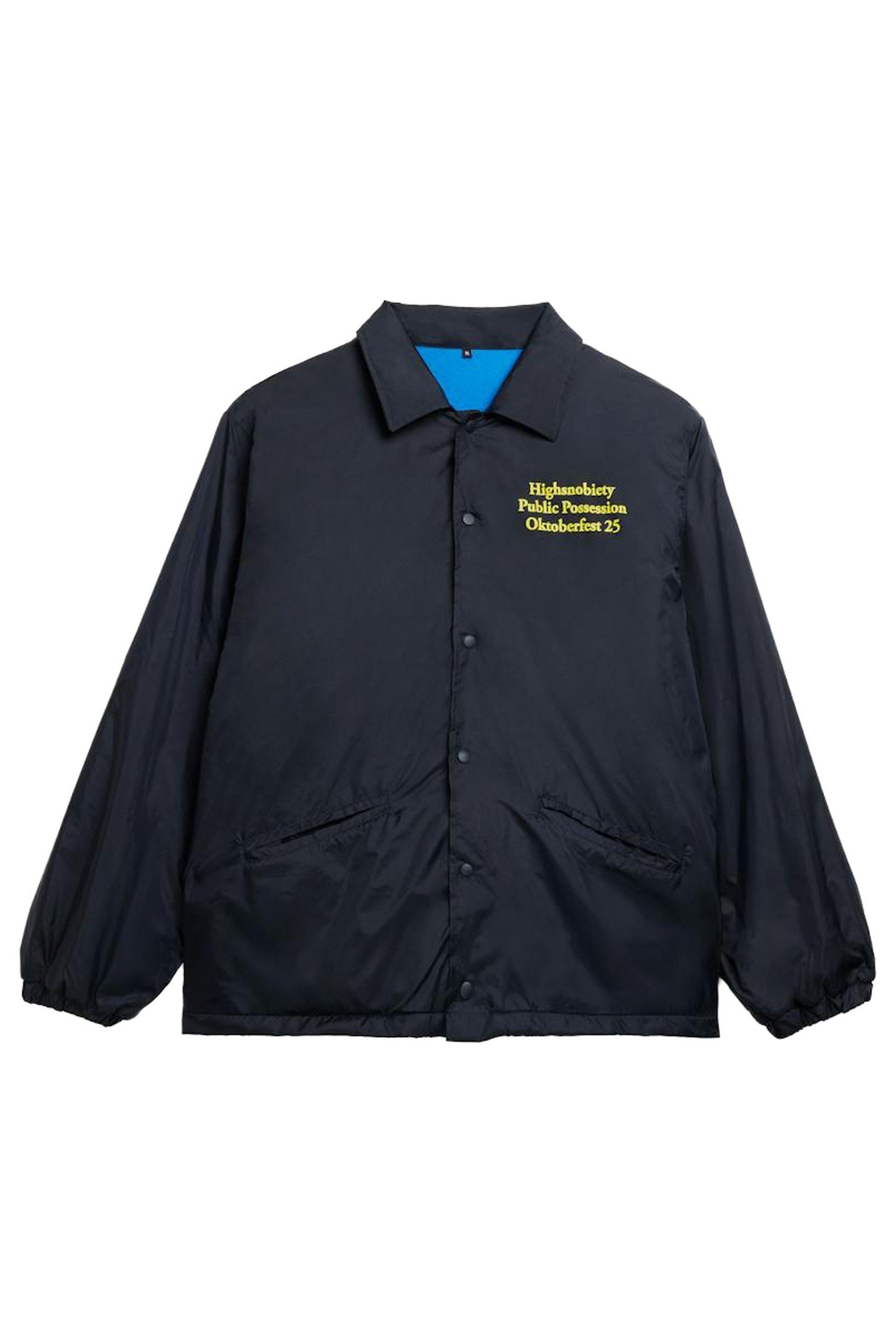 HIGHSNOBIETY X PUBLIC POSSESSION – MUSIKKAPELLE COACH JACKE 1