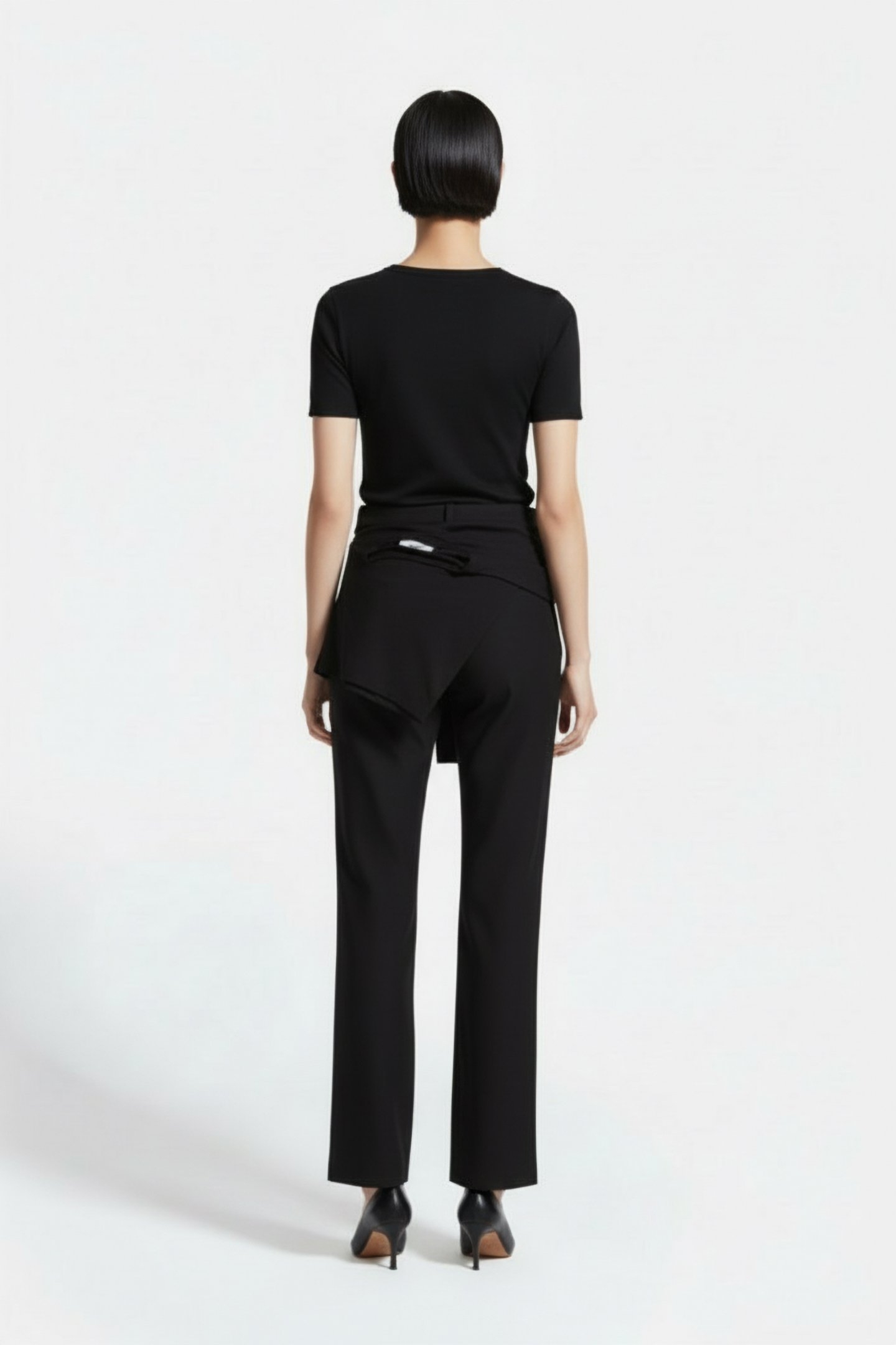 COPERNI – JERSEY WRAP PANTS BLACK 2