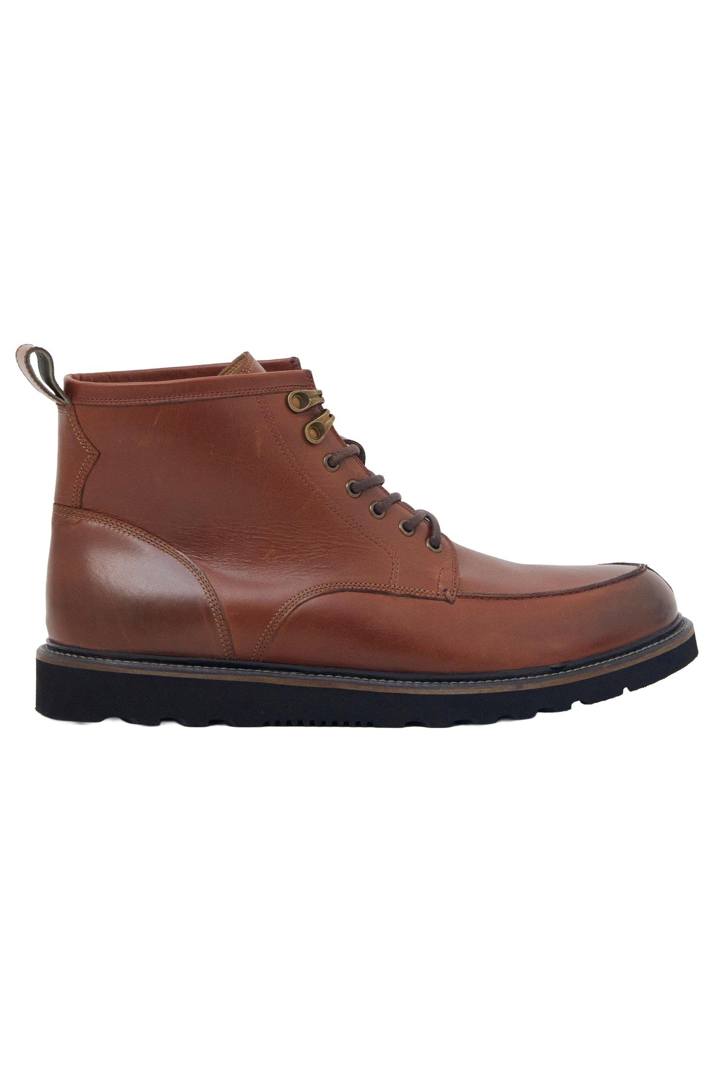 ERNIE LEATHER EVA BOOT DARK TAN 3
