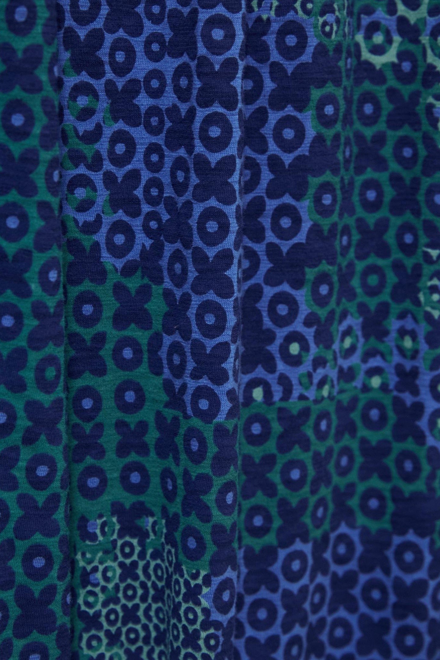 ADDISON COTTON MIDI DRESS BLUE MULTI 4